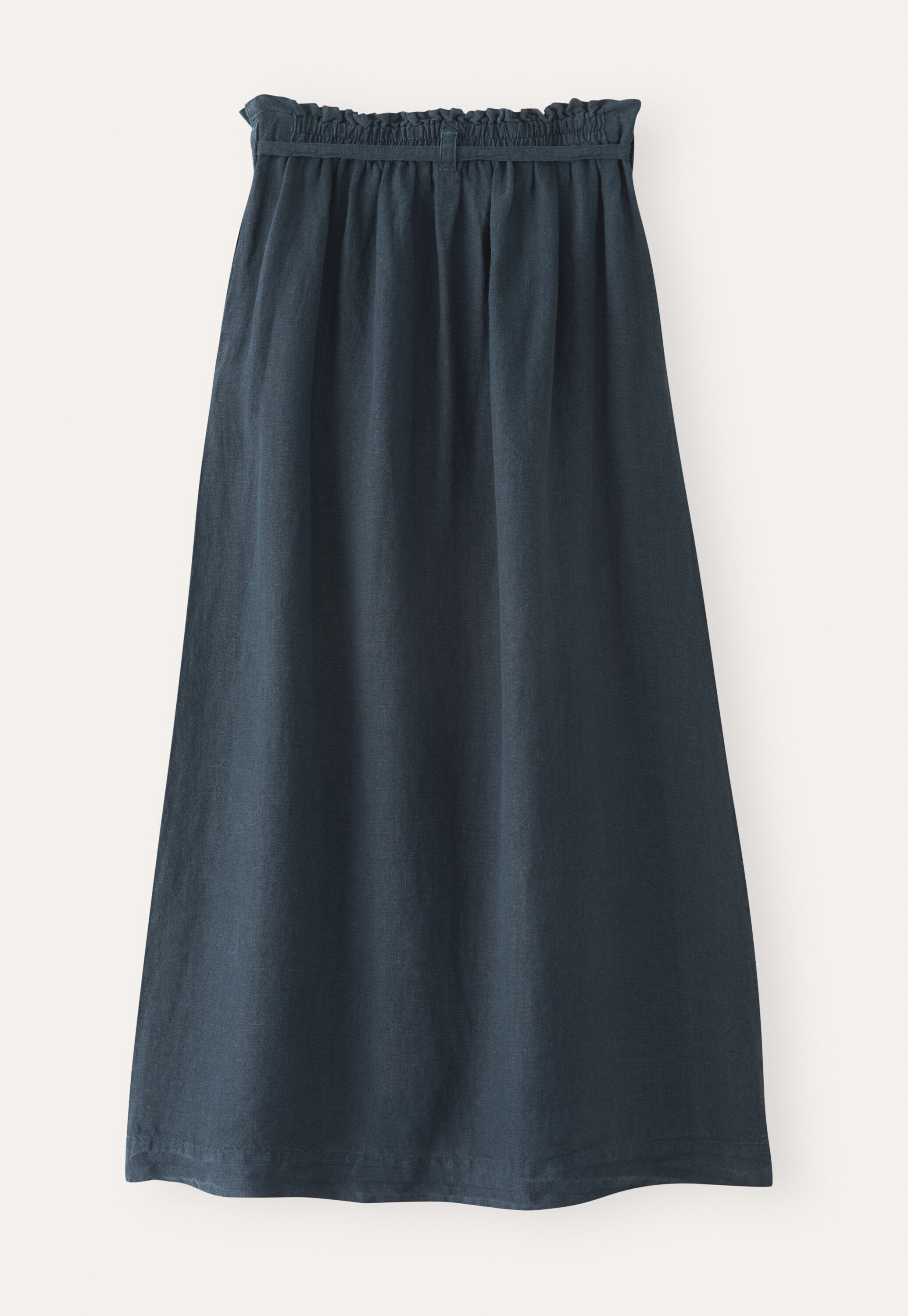 Pleat-detail skirt