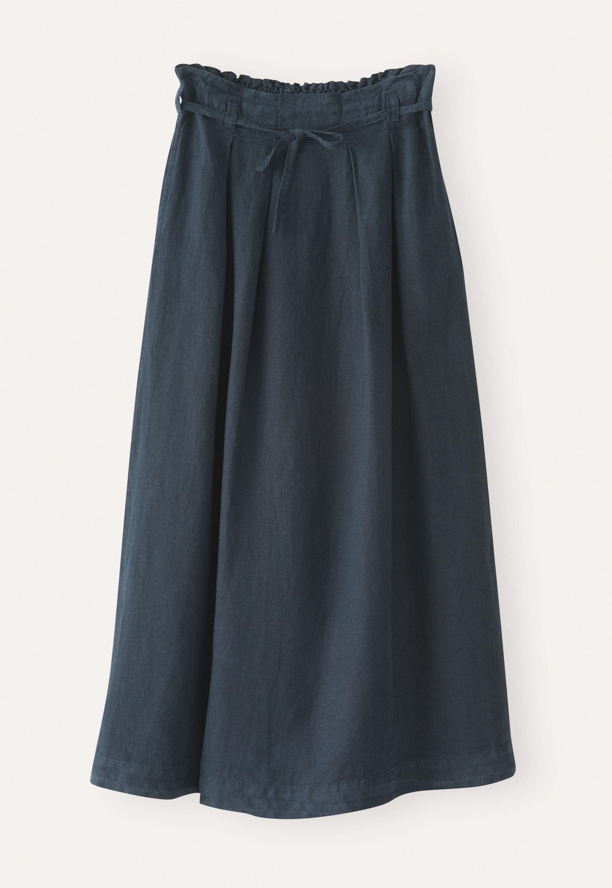 Pleat-detail skirt