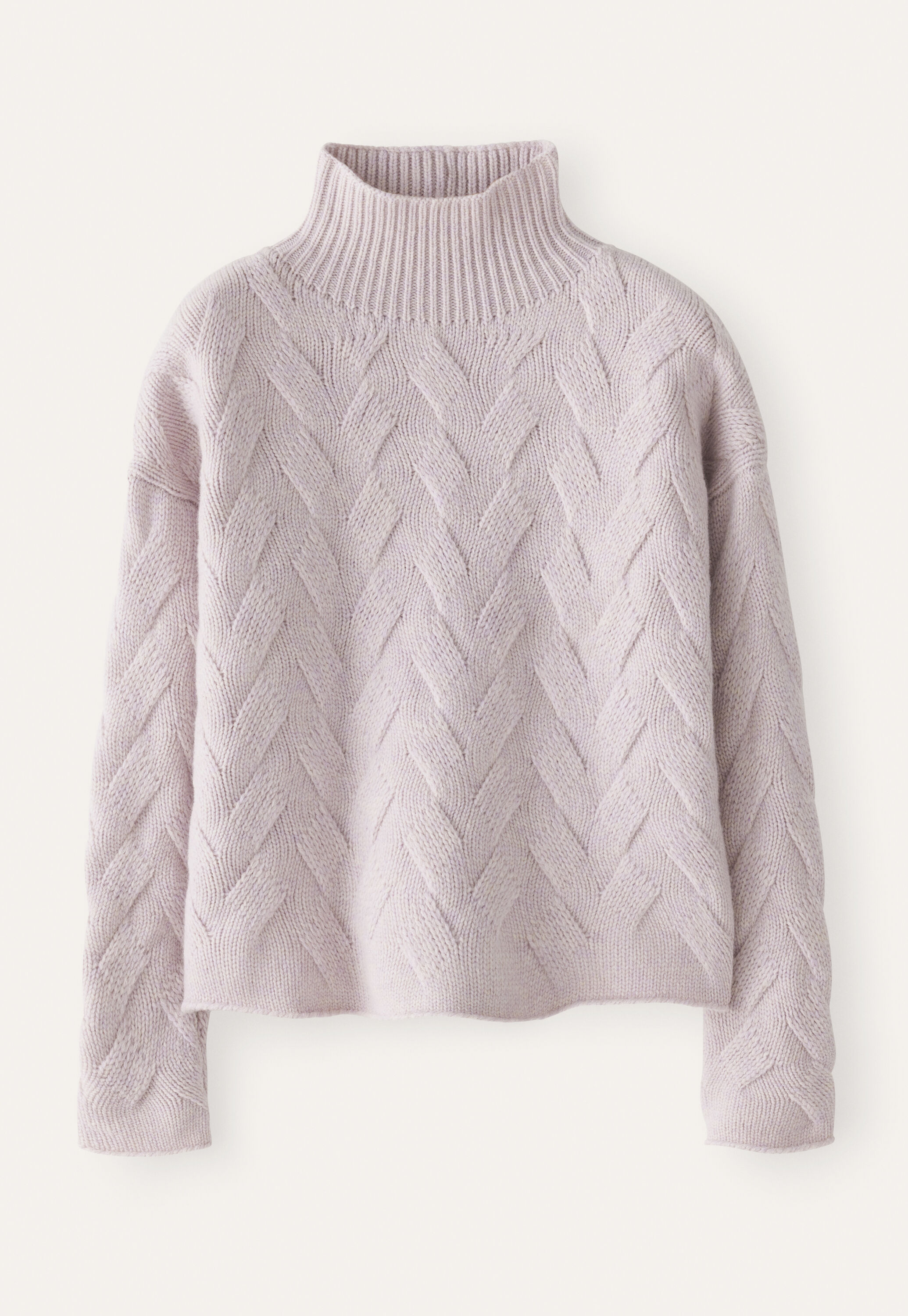 Cable sweater