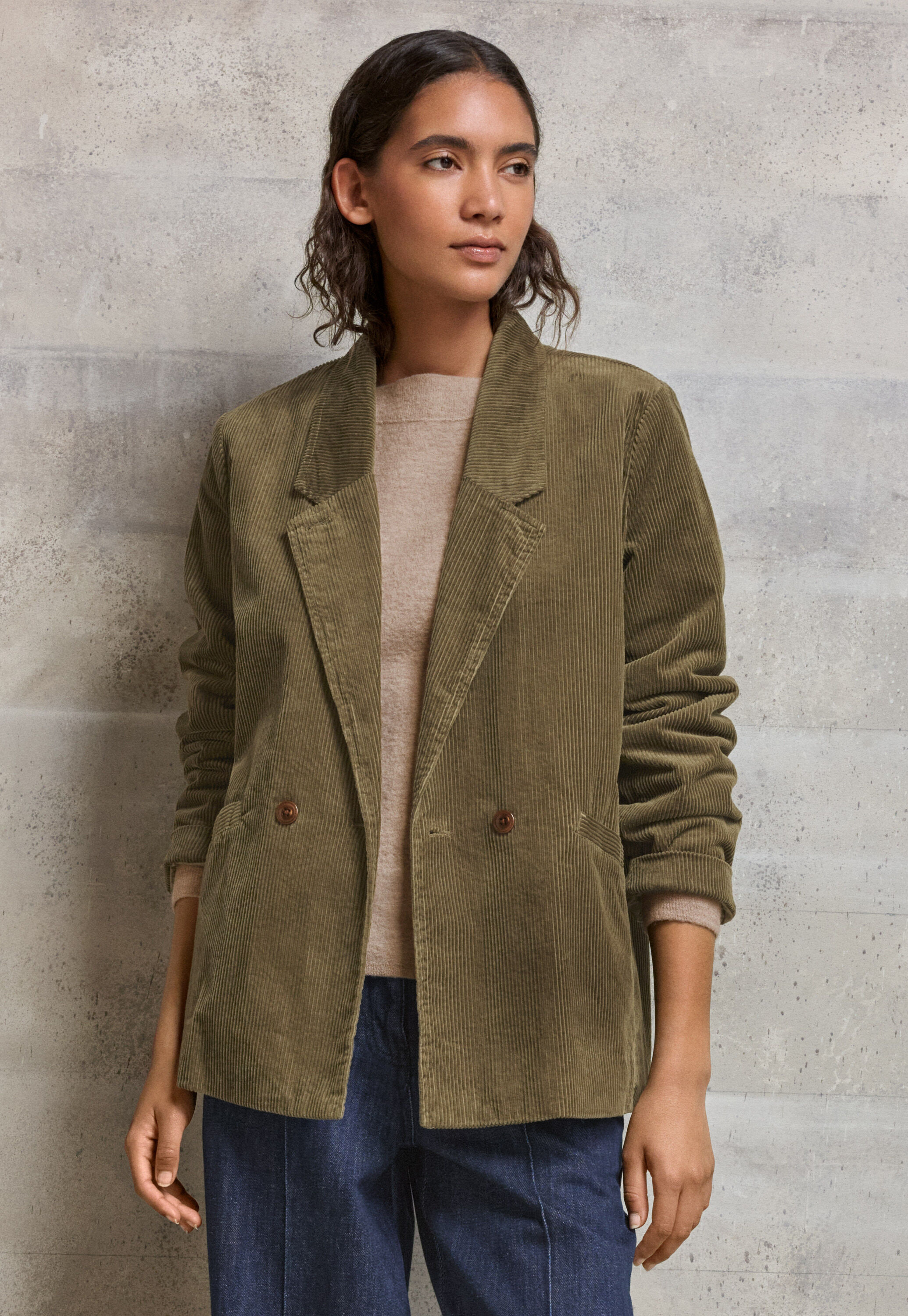 Double-breasted jacket