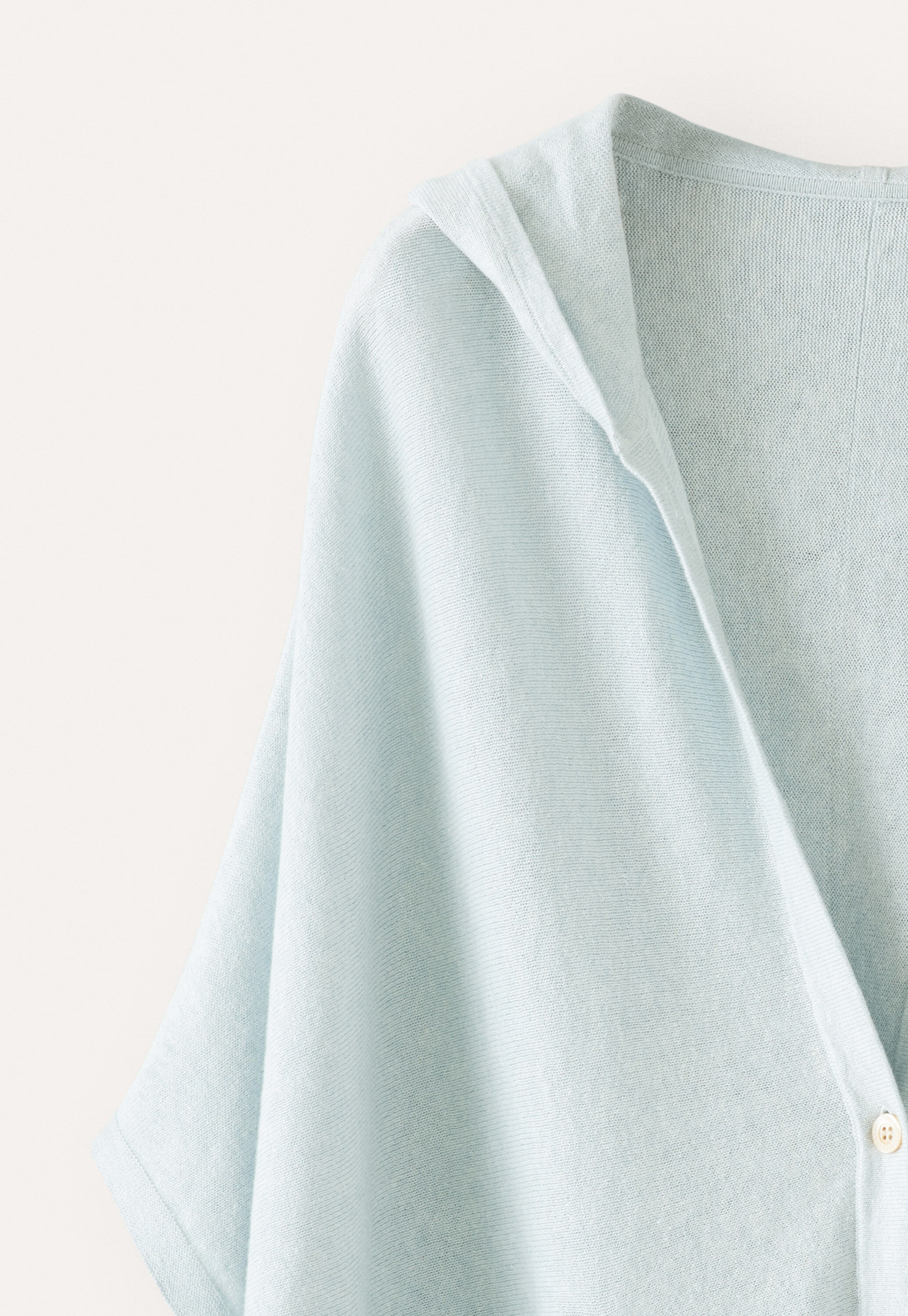 Hooded cardigan