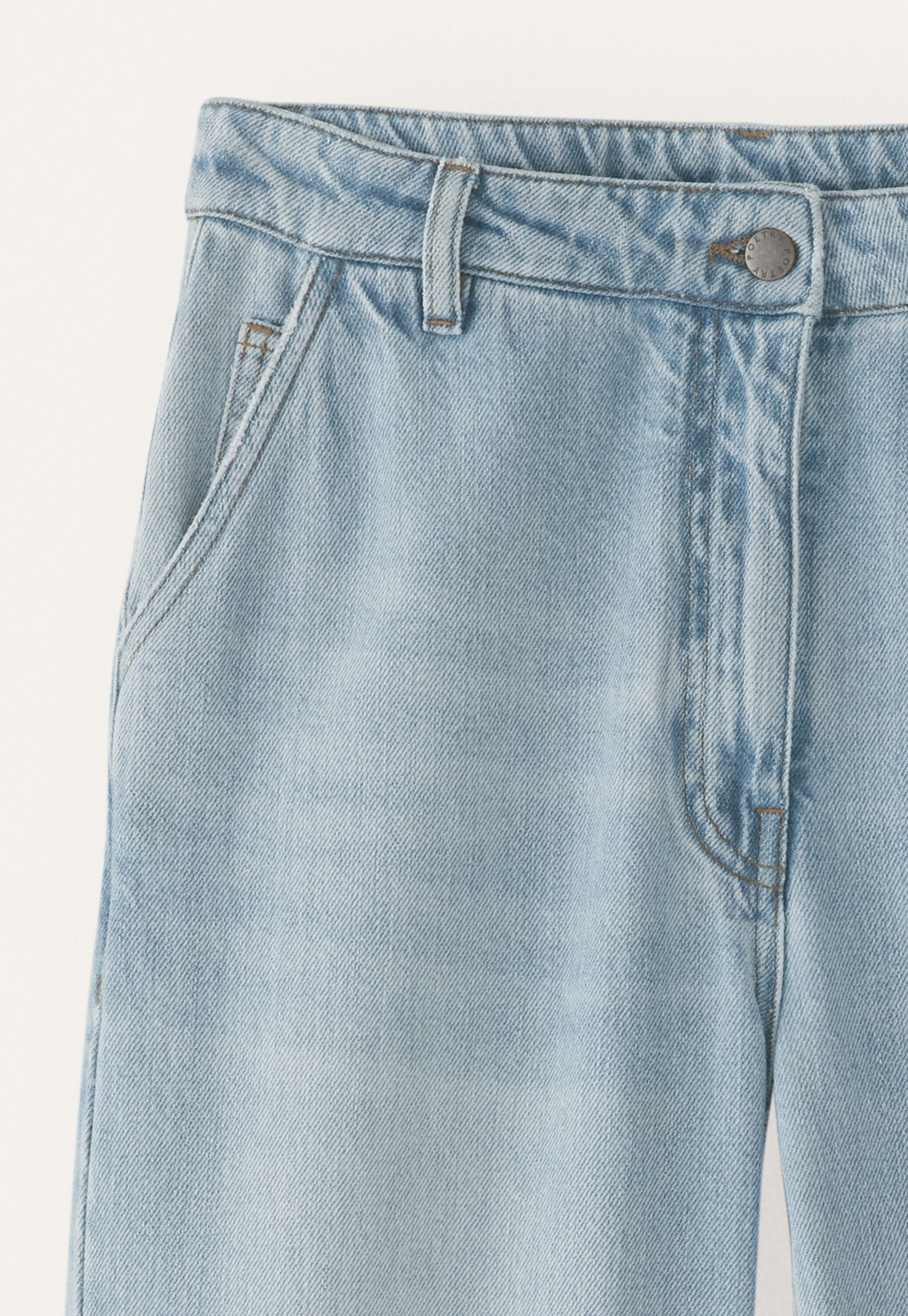 Tapered-leg jeans