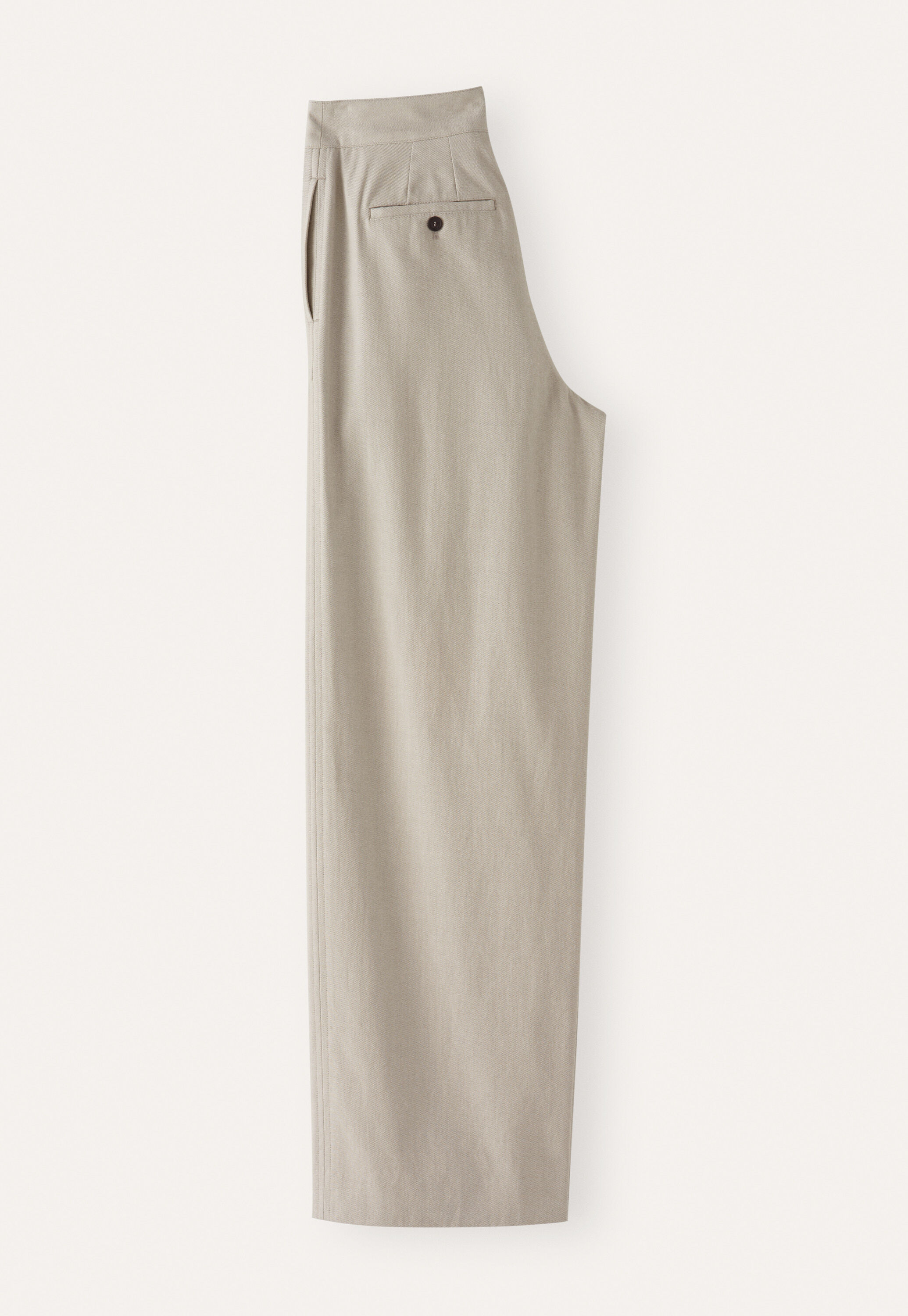 Pleat-front trousers