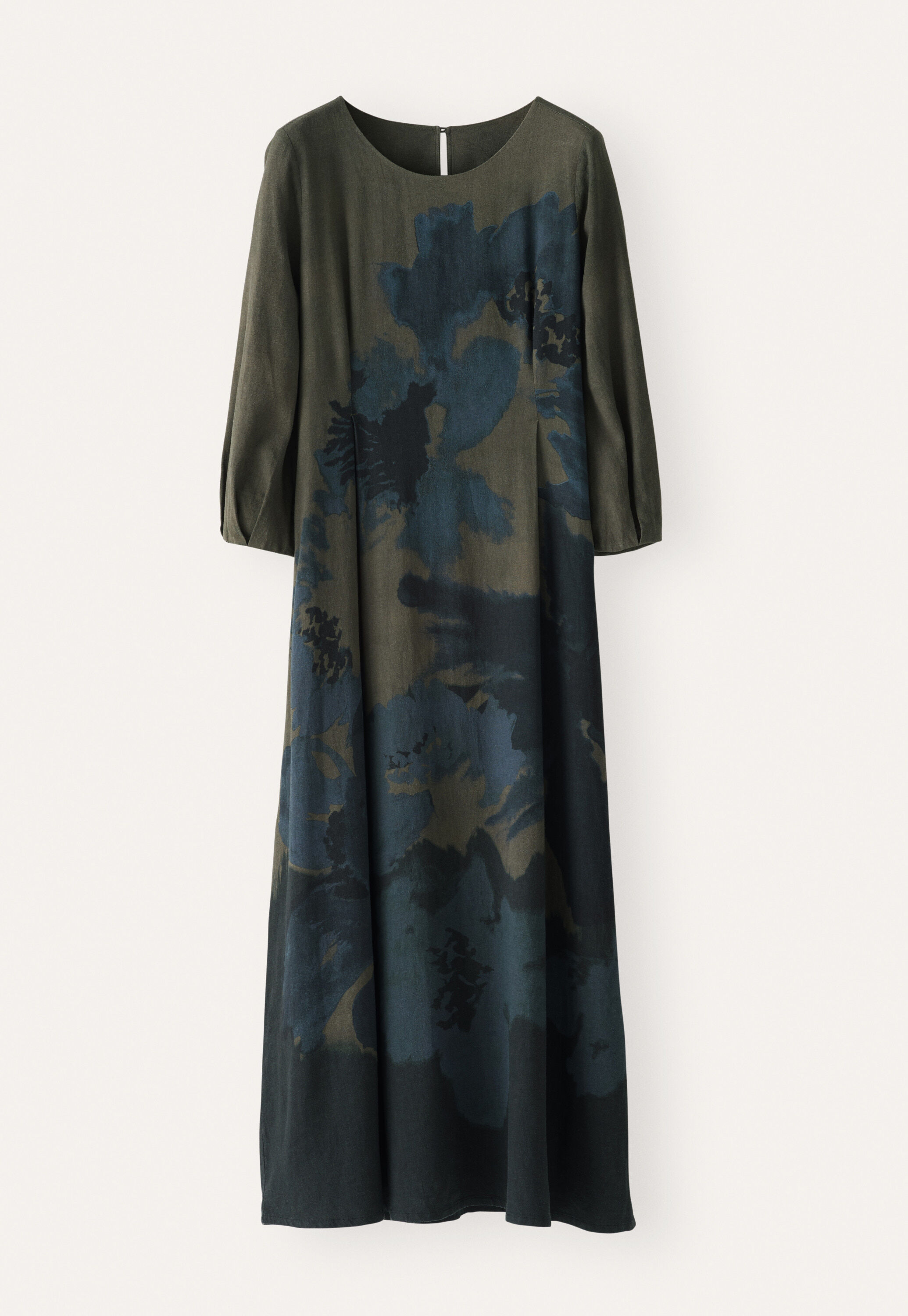 Long printed dress