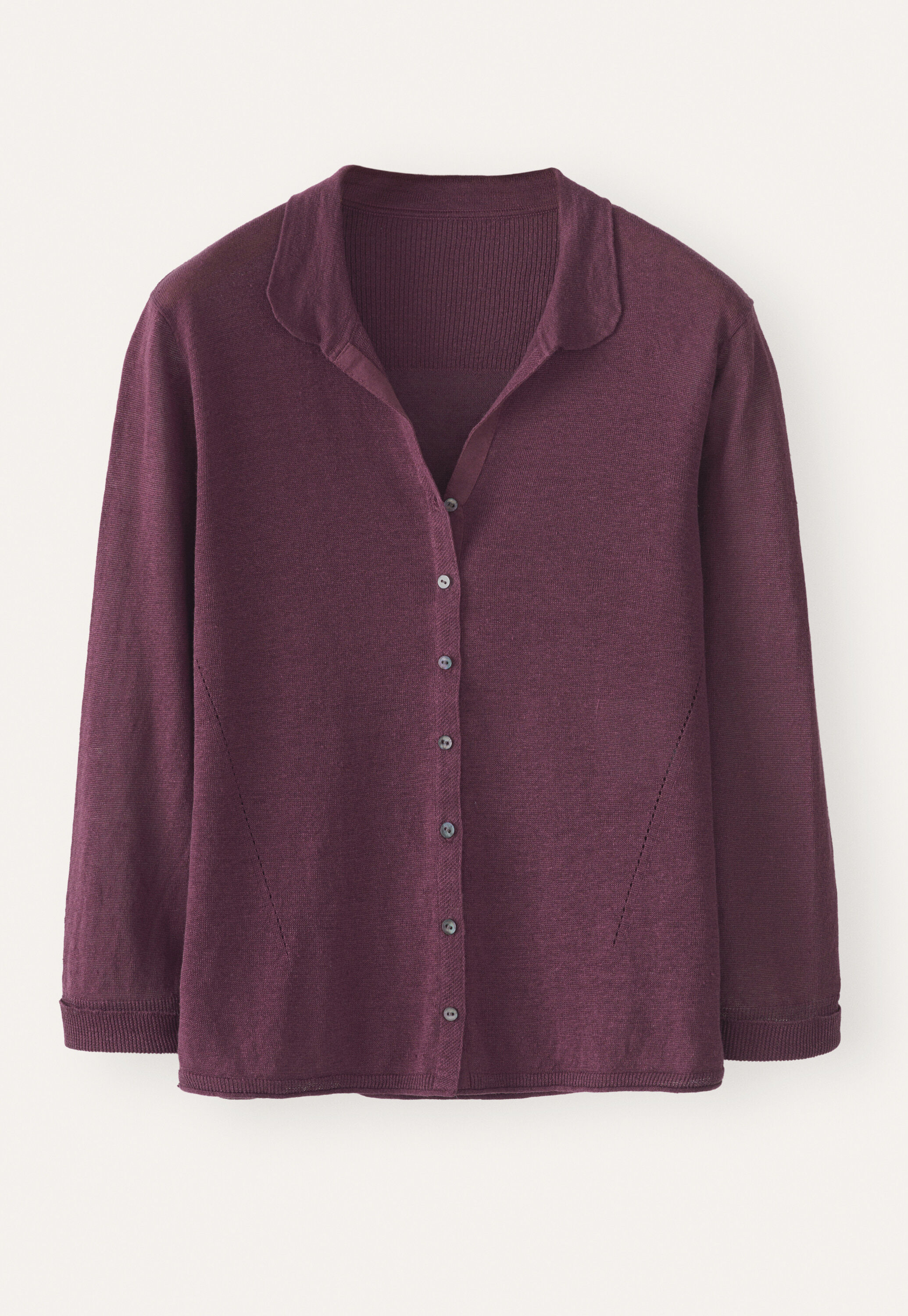 Collared cardigan