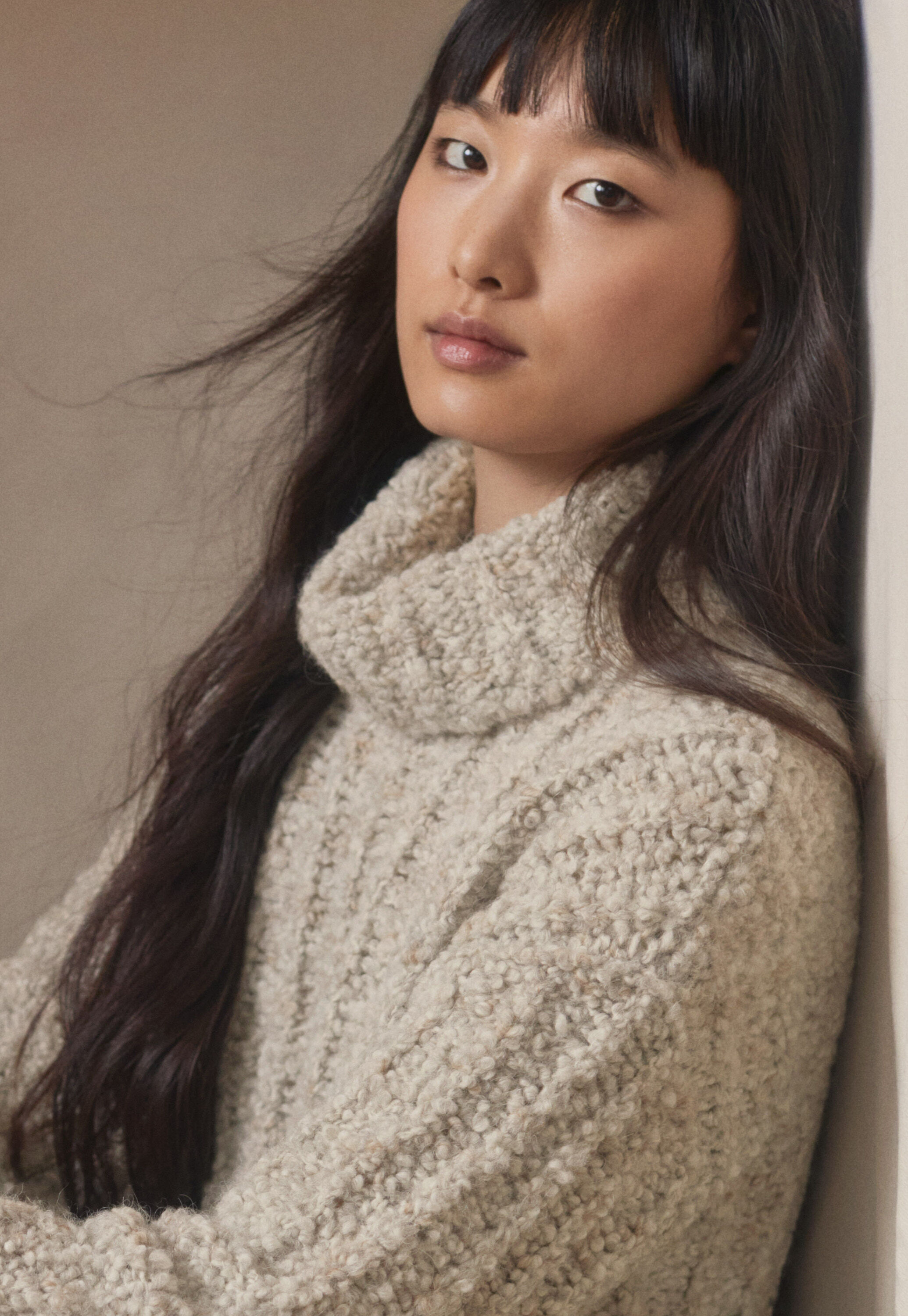 Roll-neck sweater