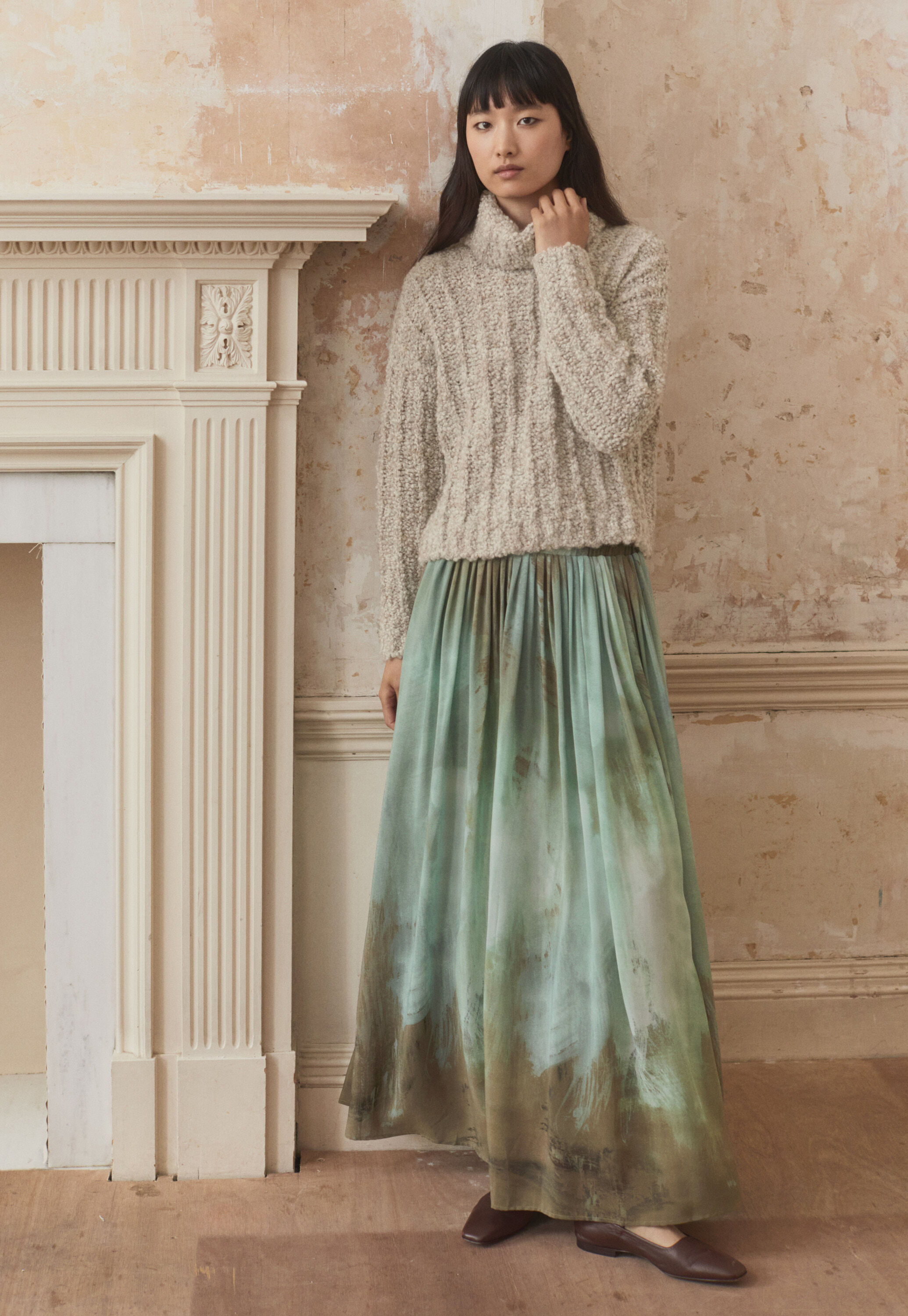 Roll-neck sweater
