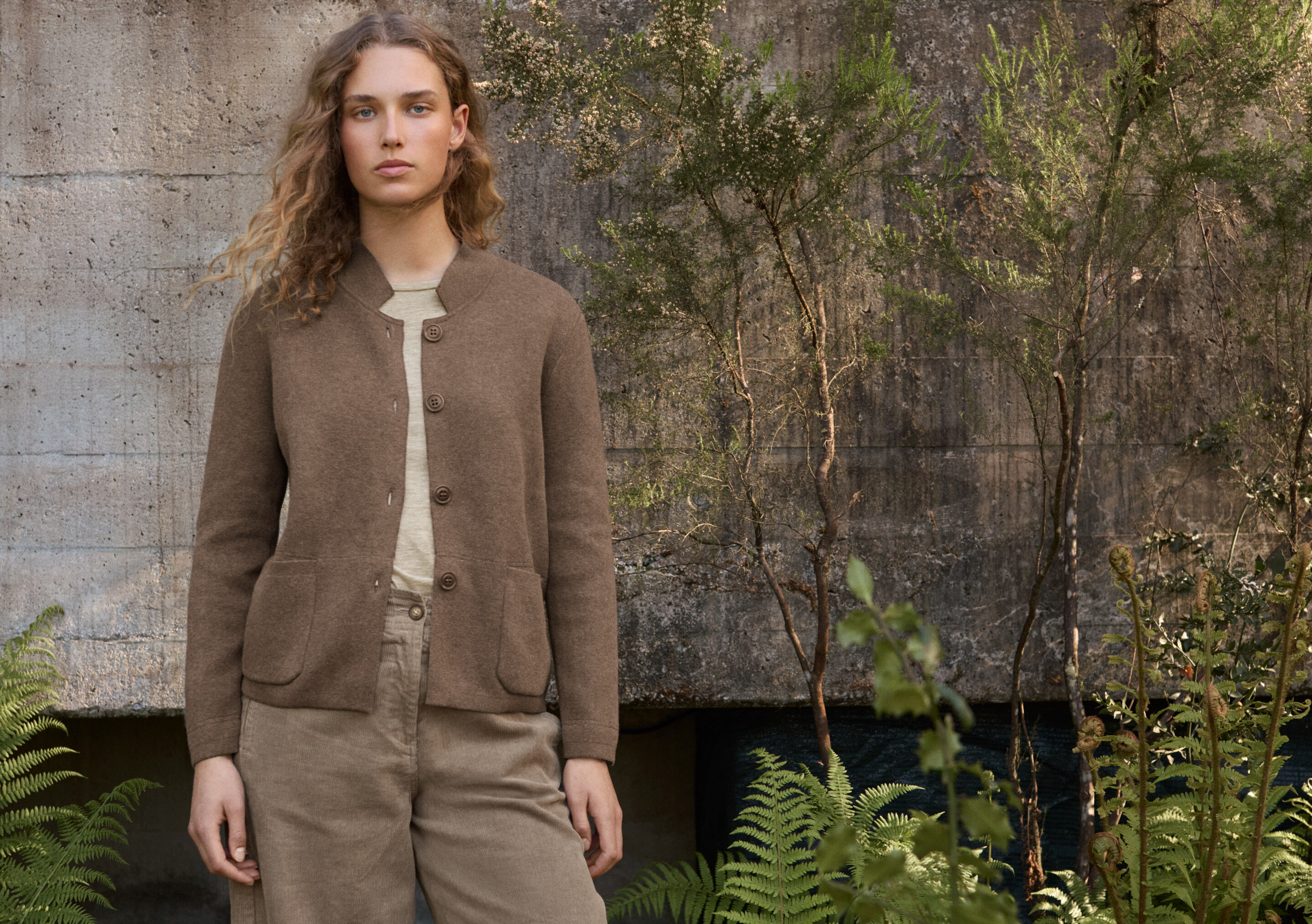 Double-knit jacket