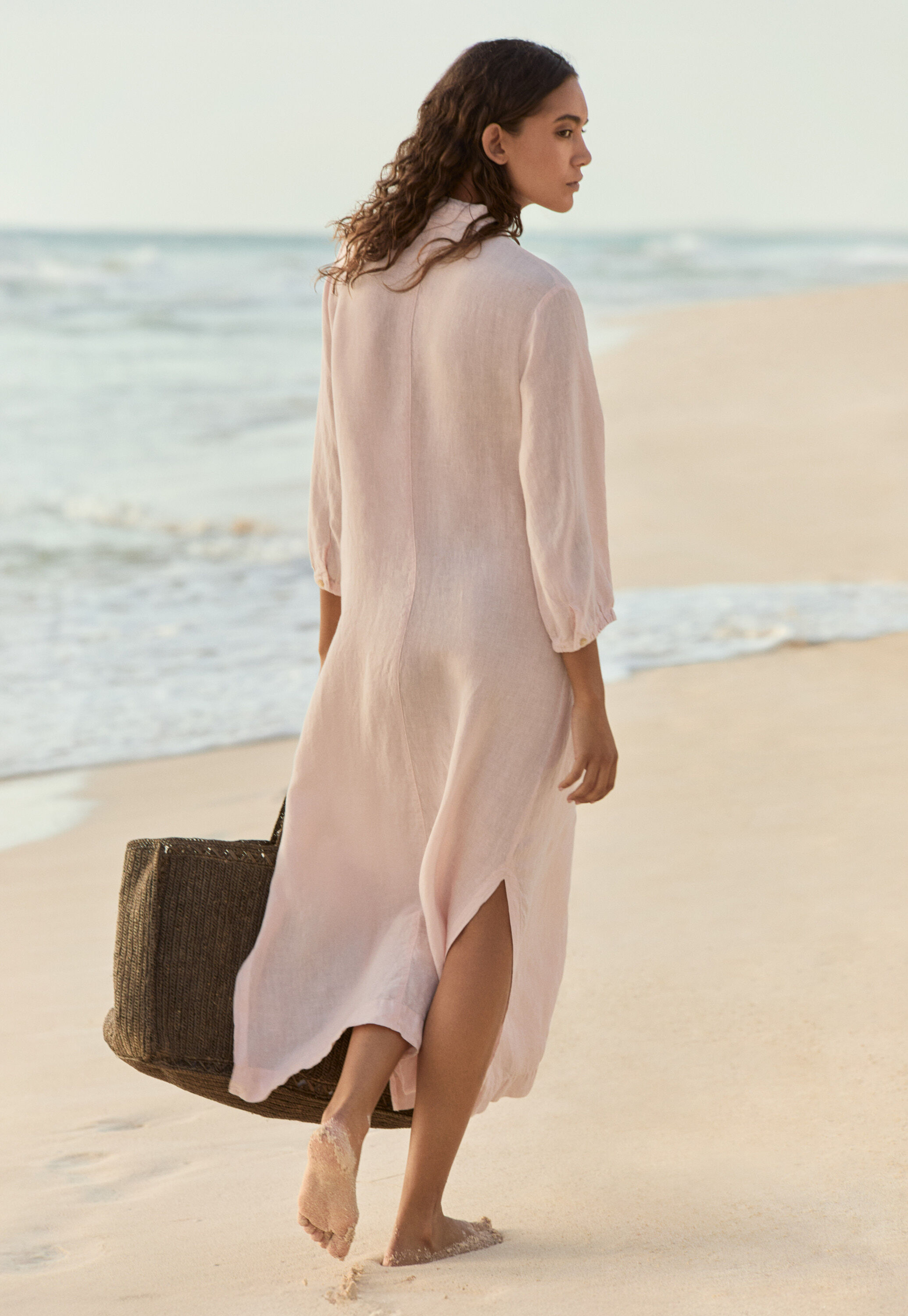 Button-through dress