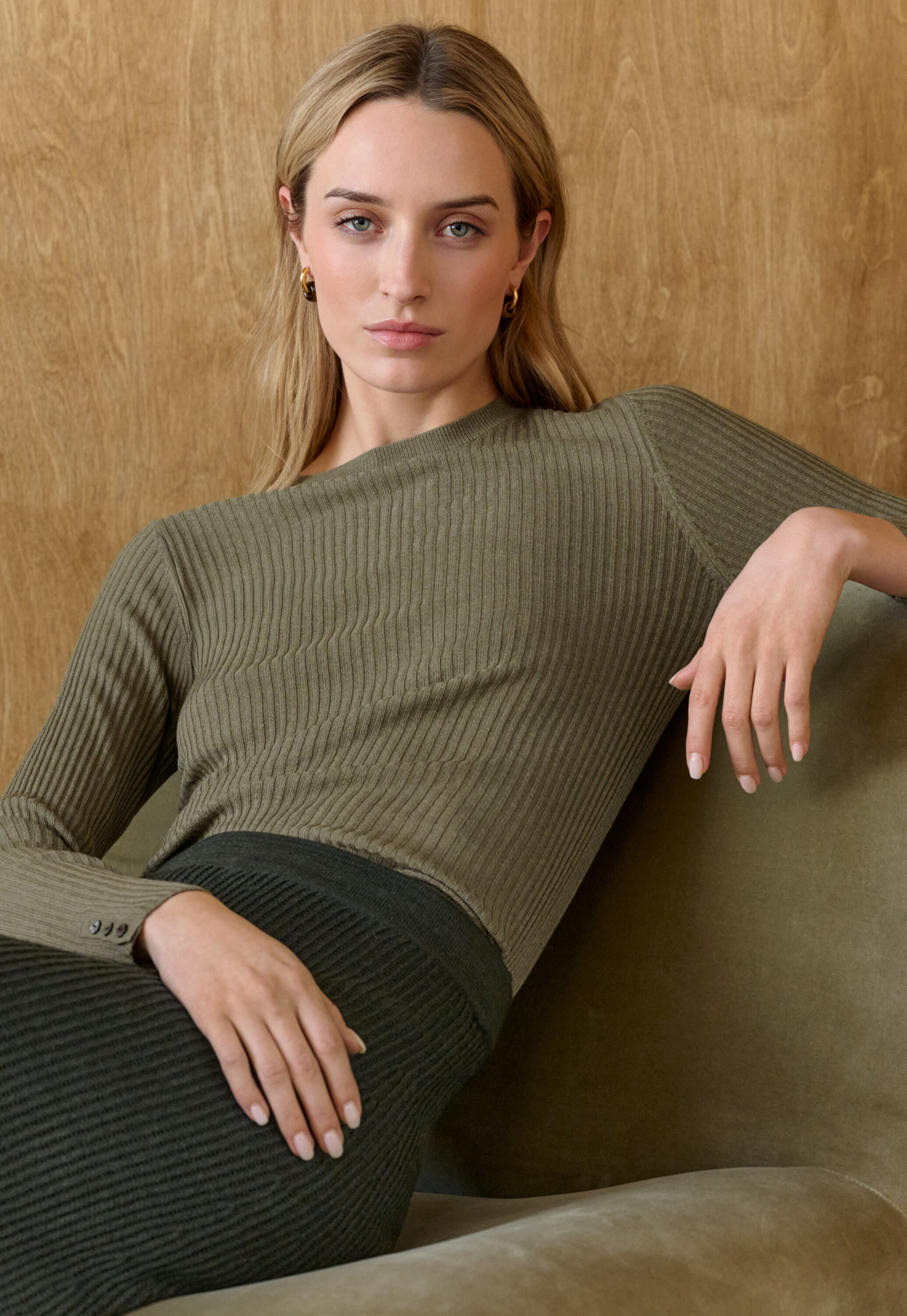 Ribbed sweater