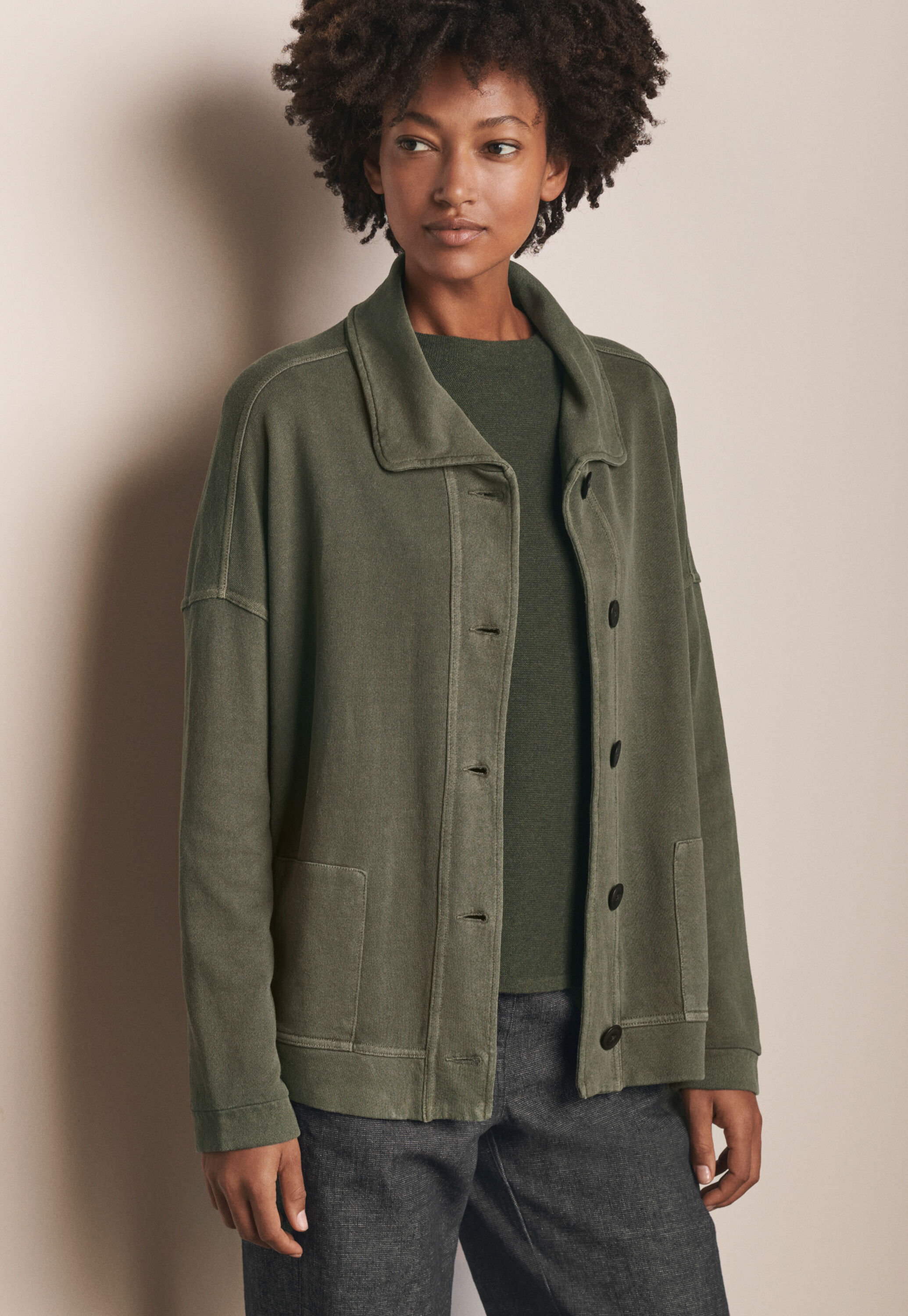 Jersey jacket