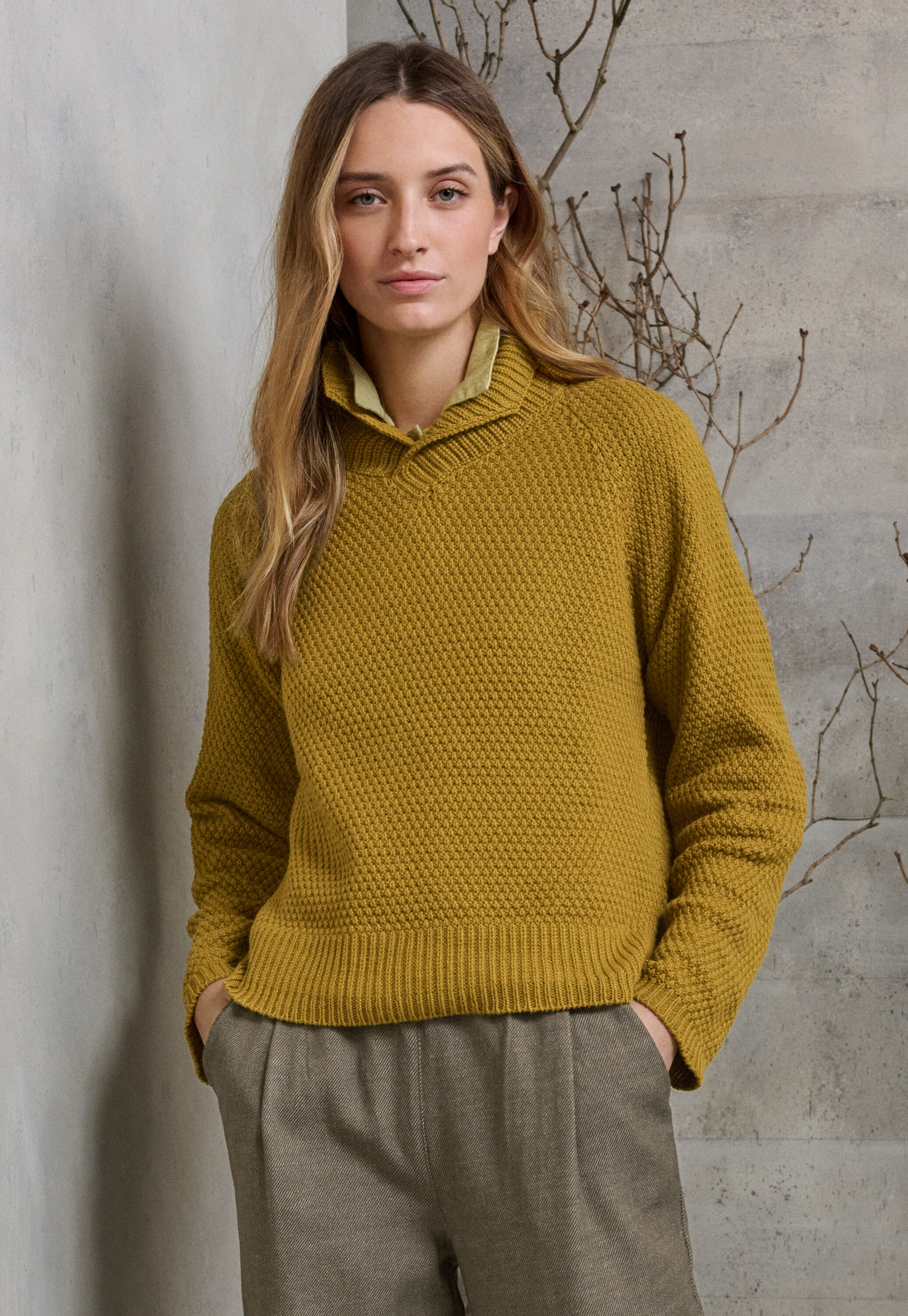 Edge-to-edge cardigan