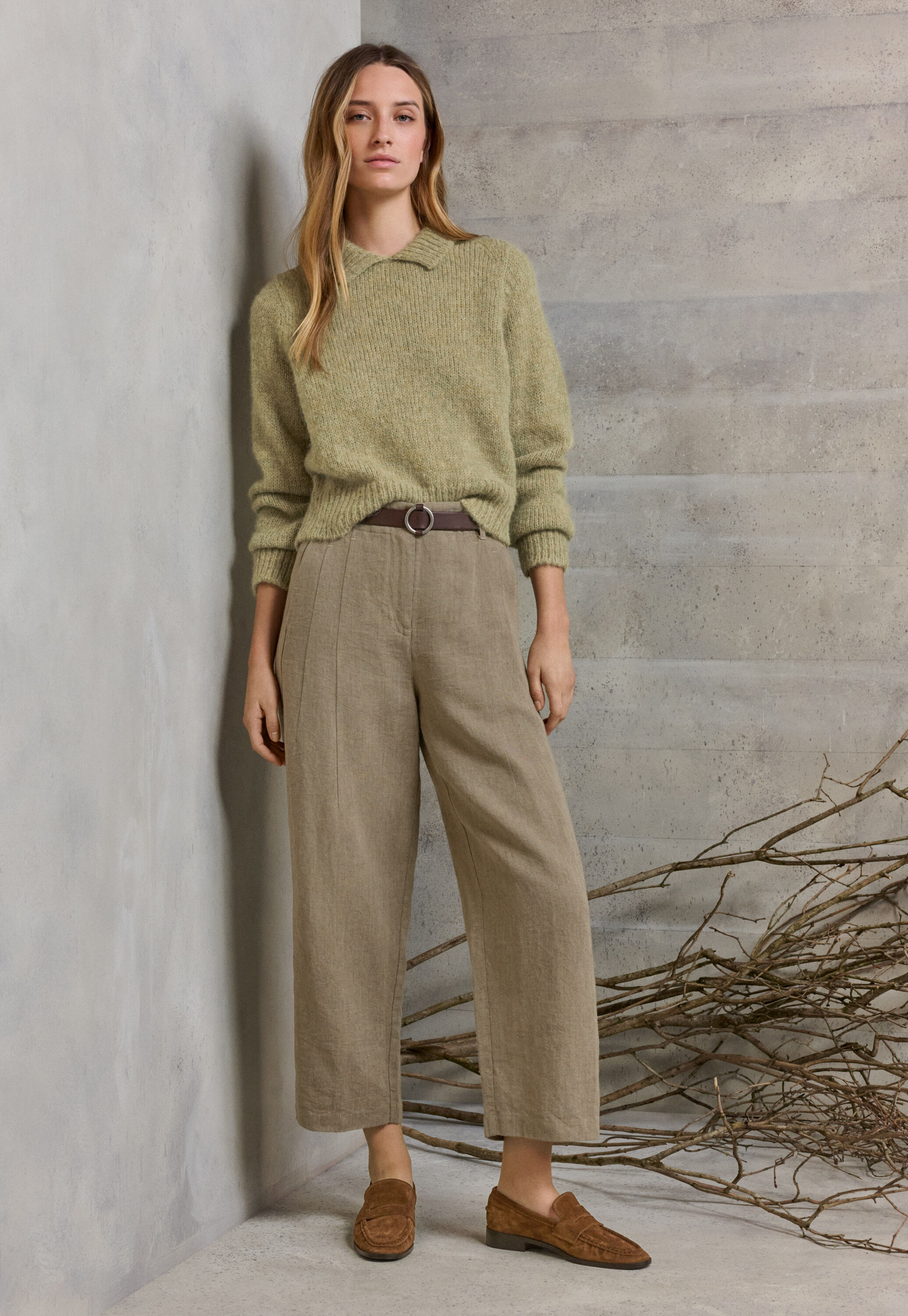 Edge-to-edge cardigan