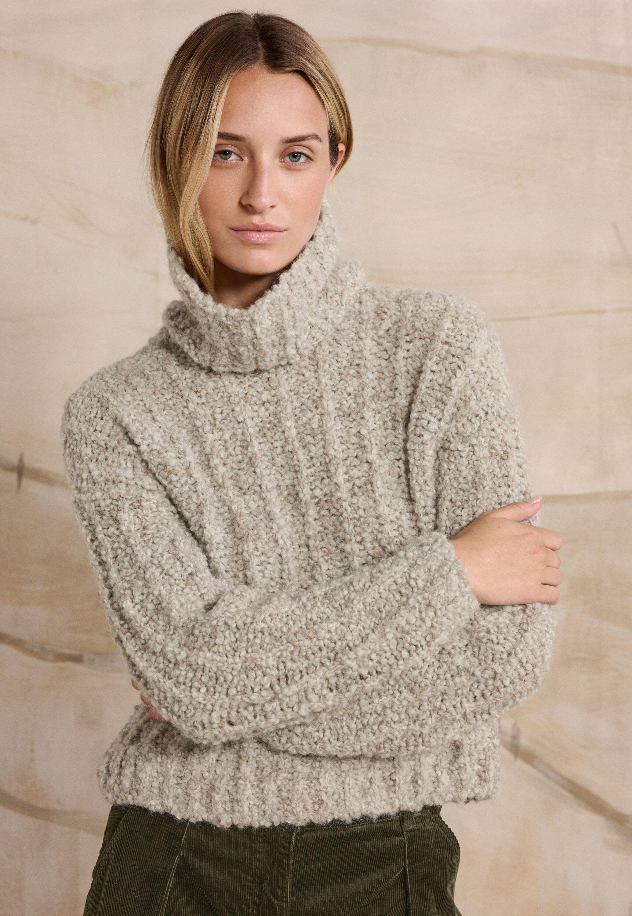 Roll-neck sweater