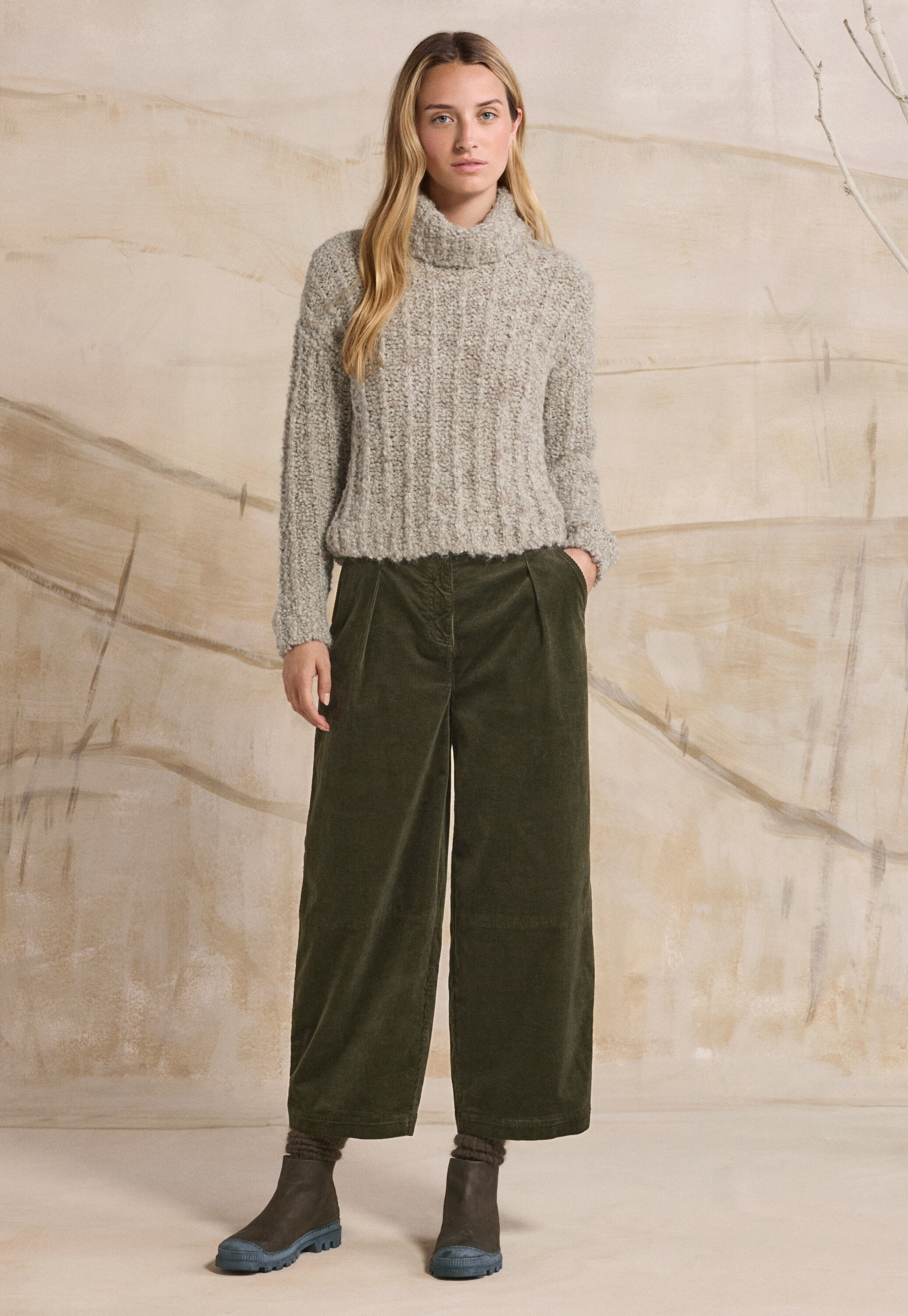 Roll-neck sweater