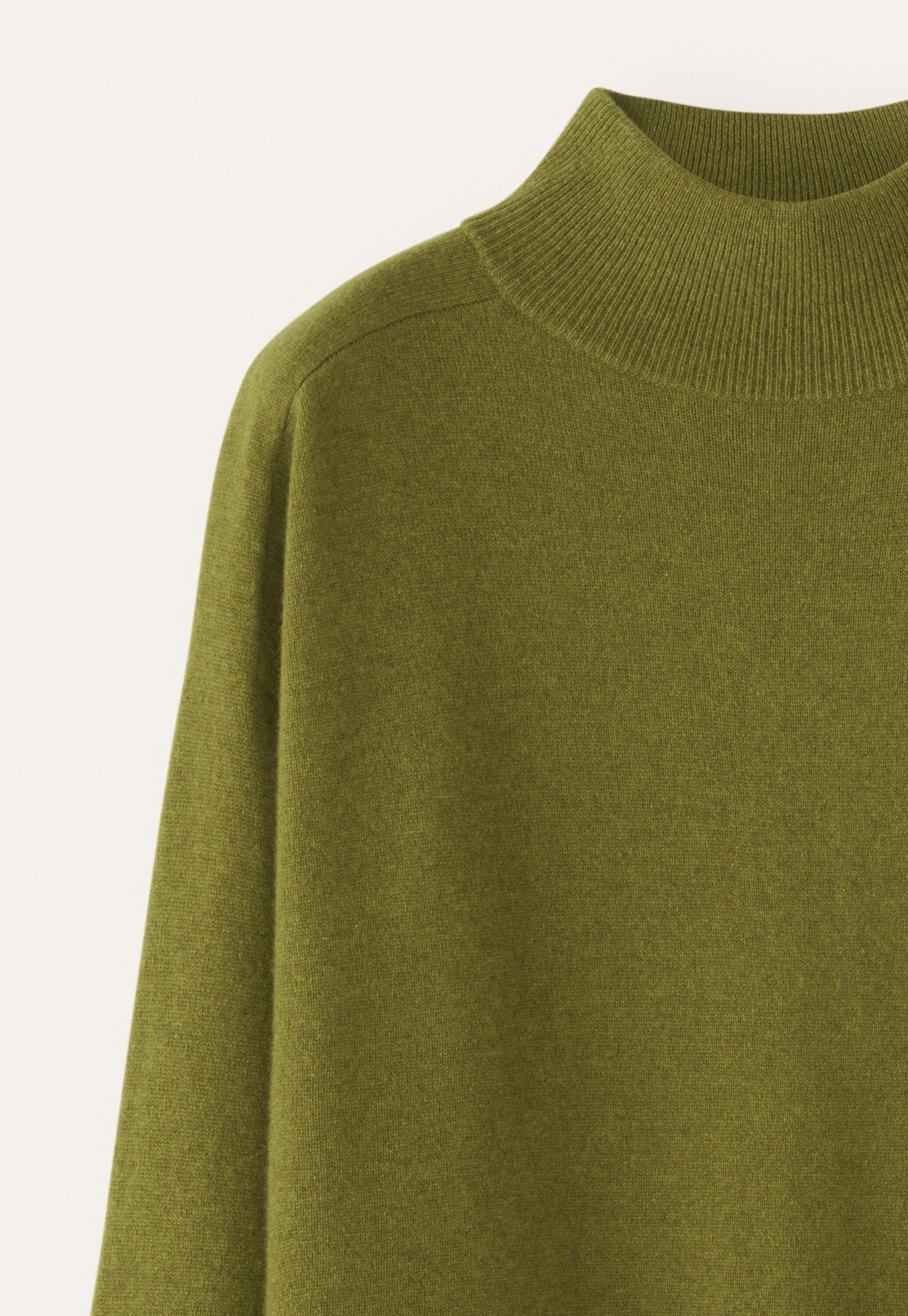 Funnel-neck sweater