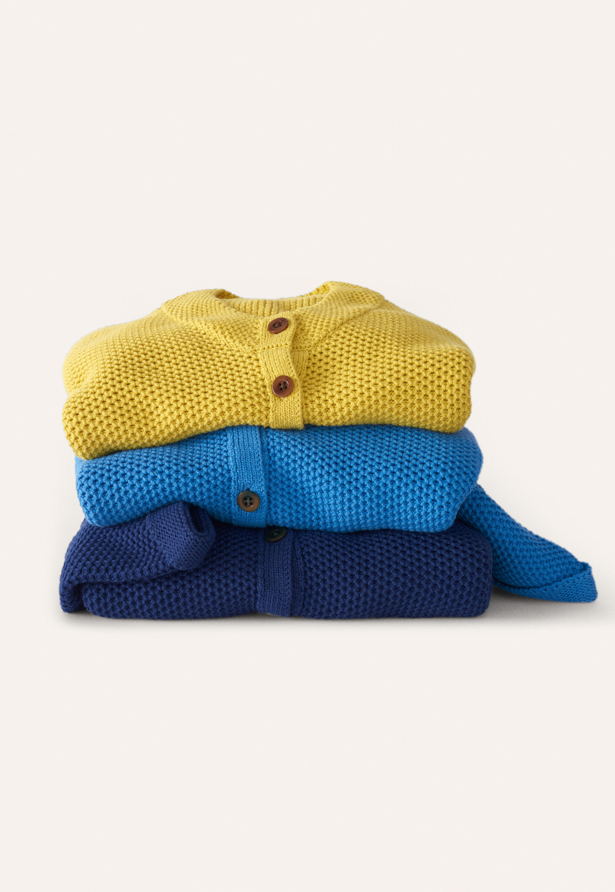 Basket-stitch cardigan