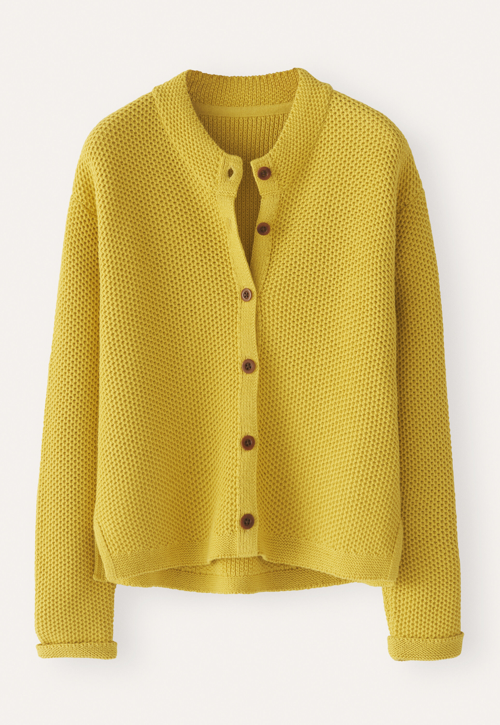 Basket-stitch cardigan