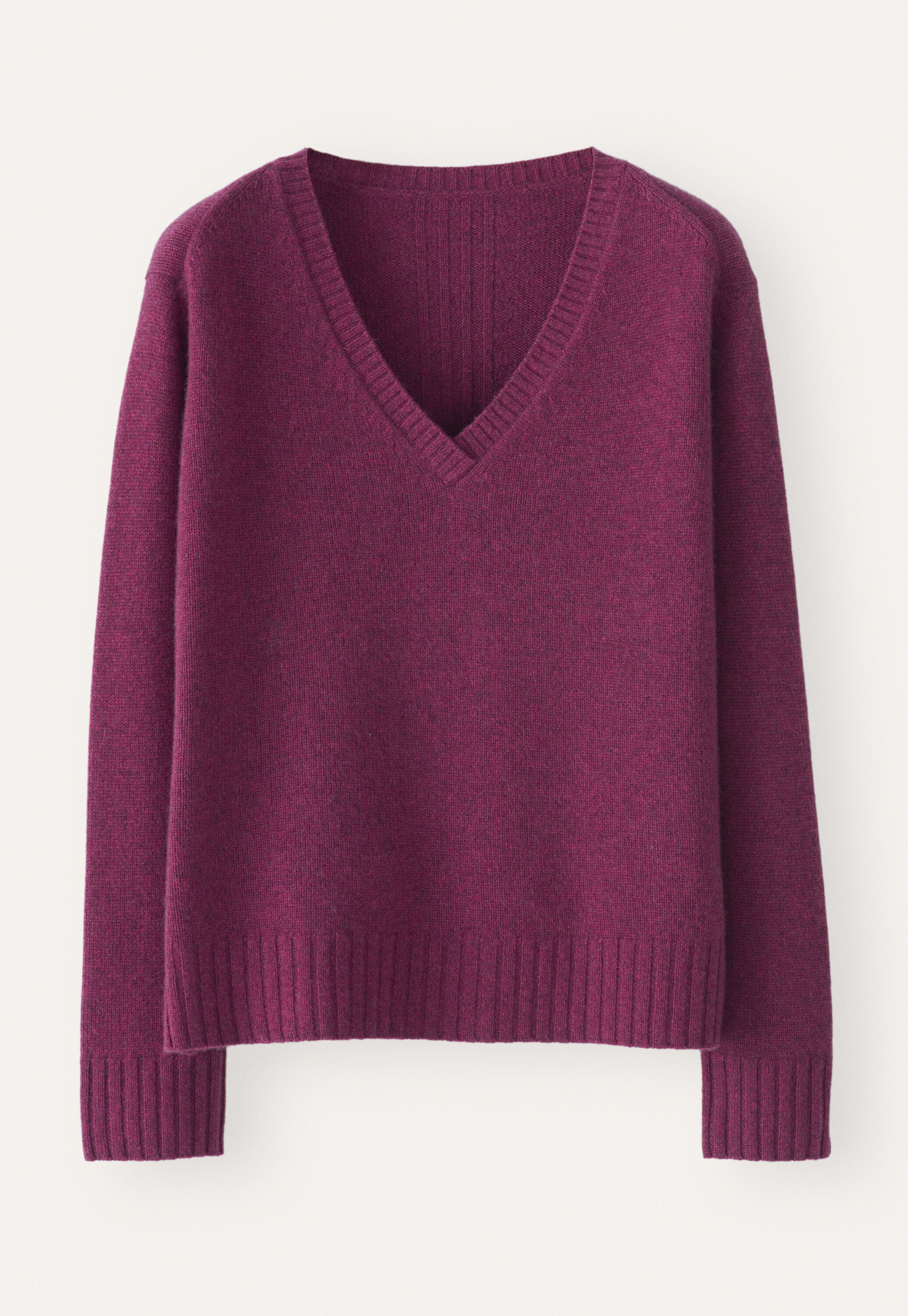 V-neck sweater