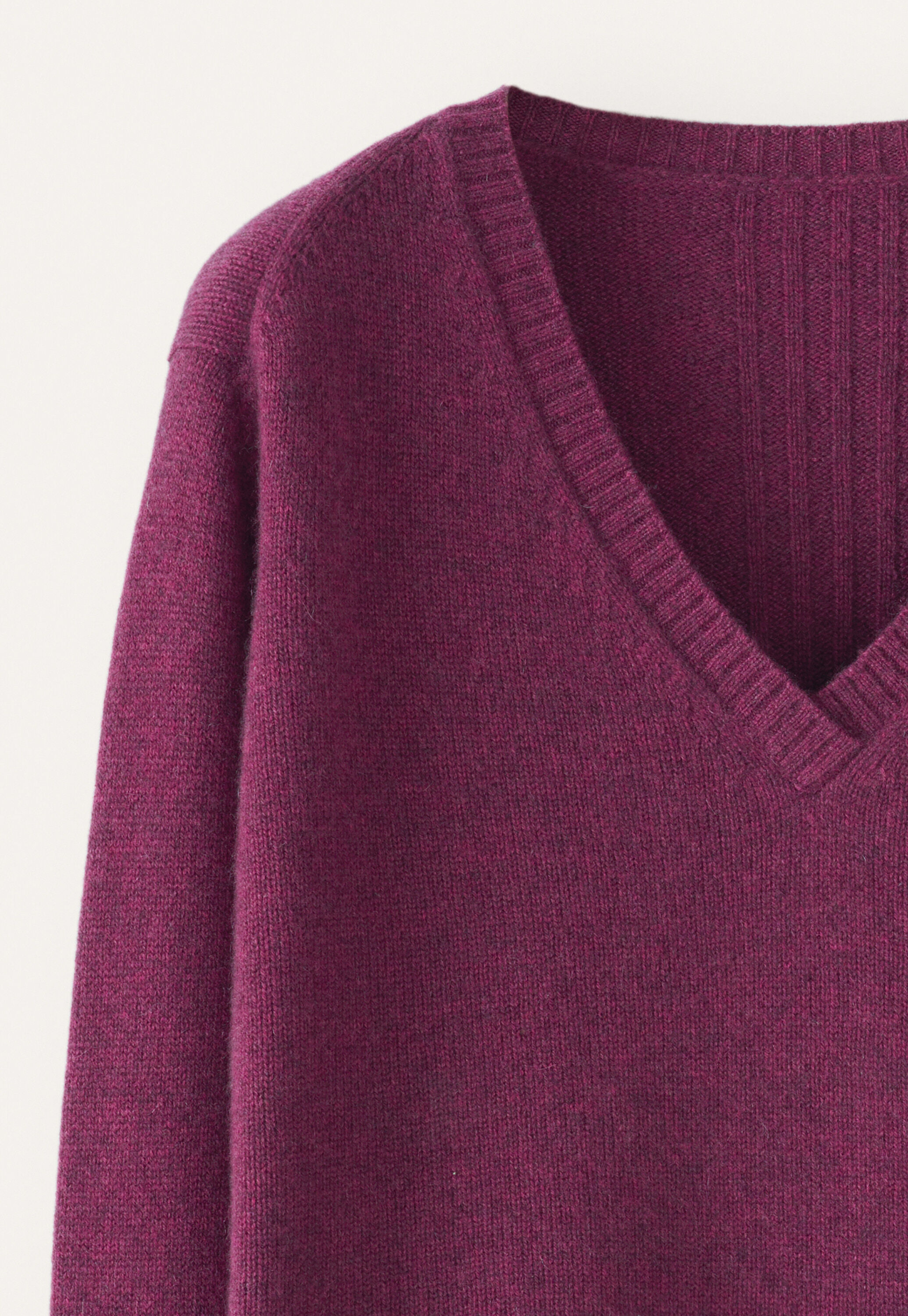 V-neck sweater