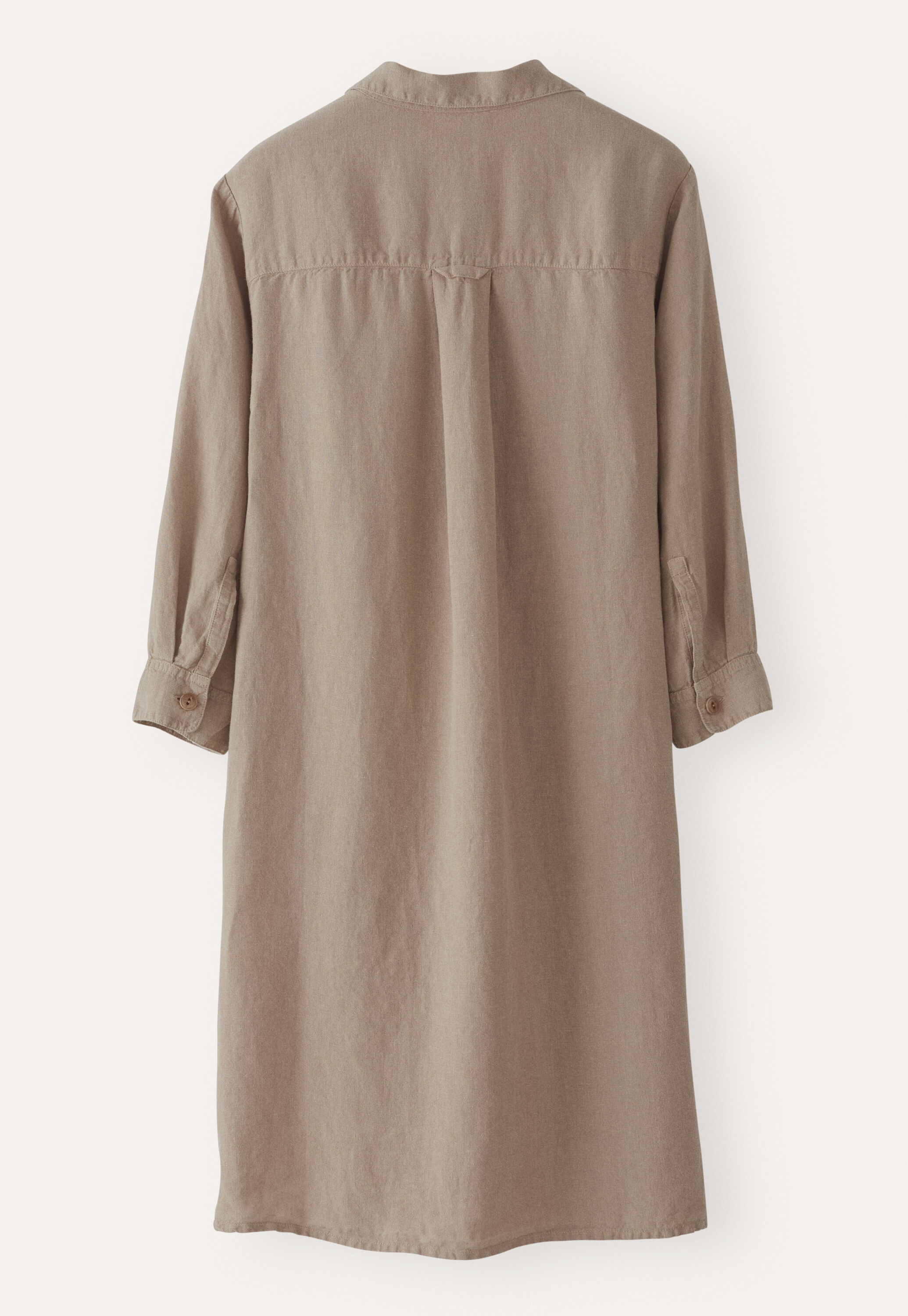 Placket-detail dress