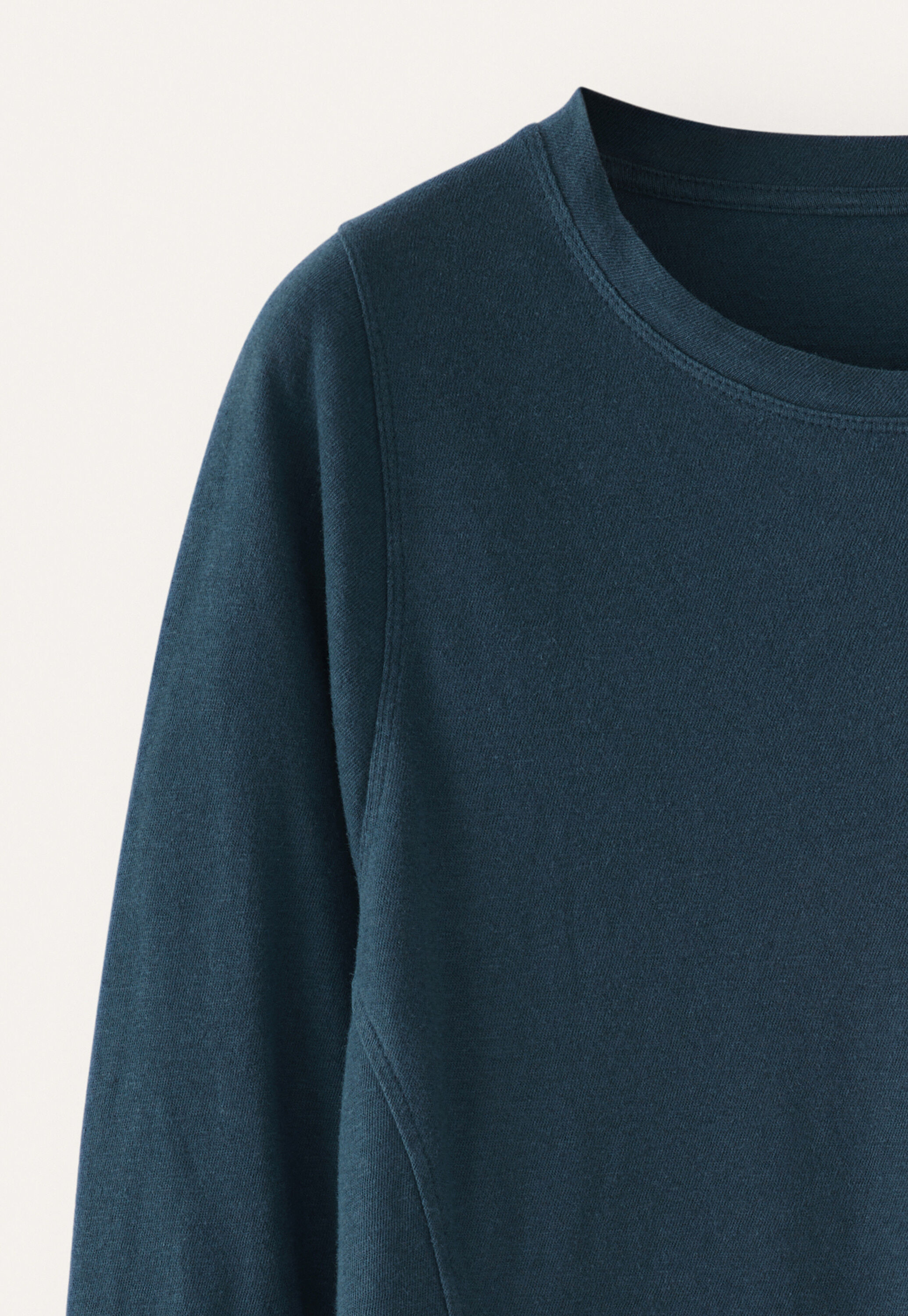 Long-sleeve jersey top