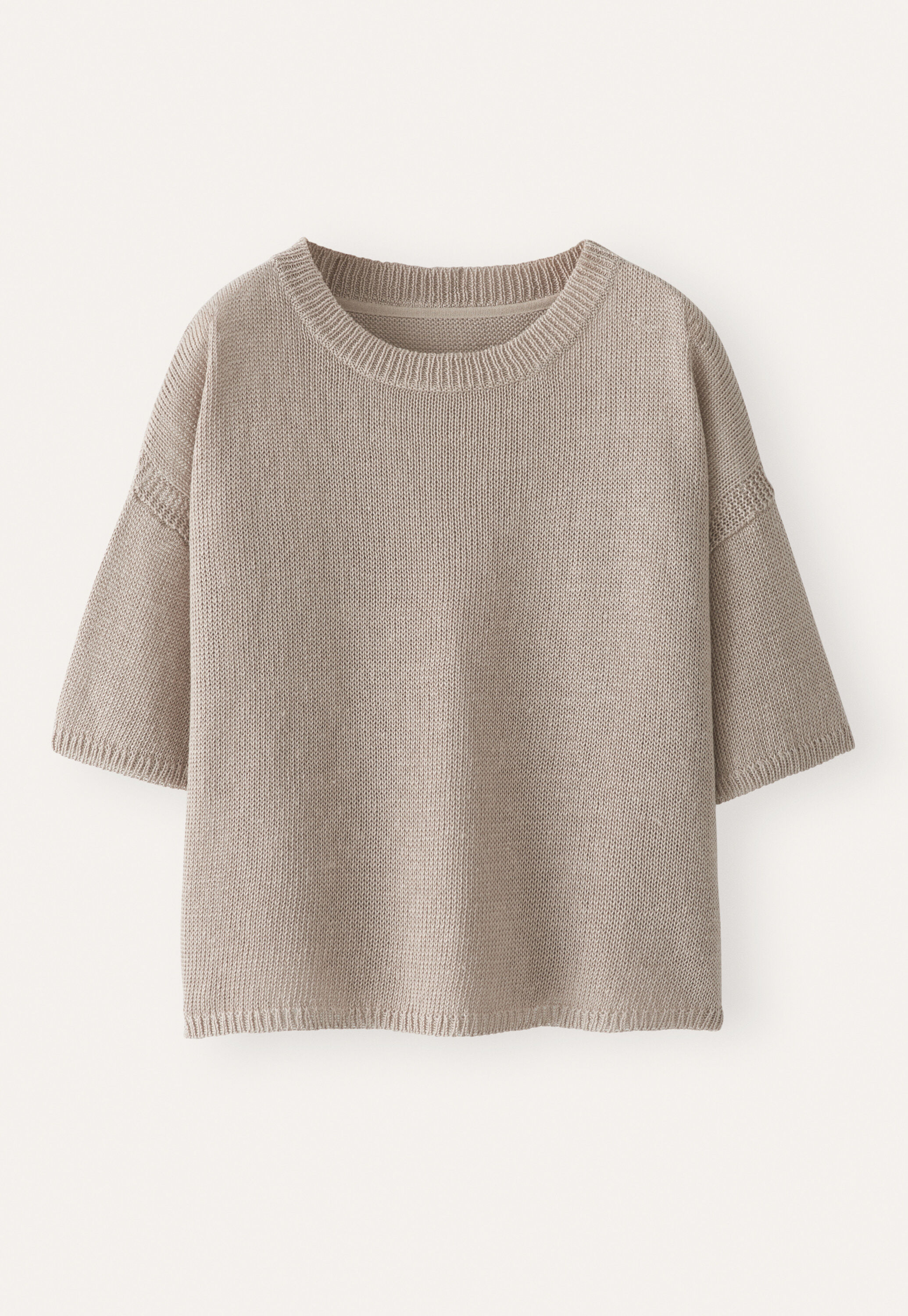 Short-sleeve sweater