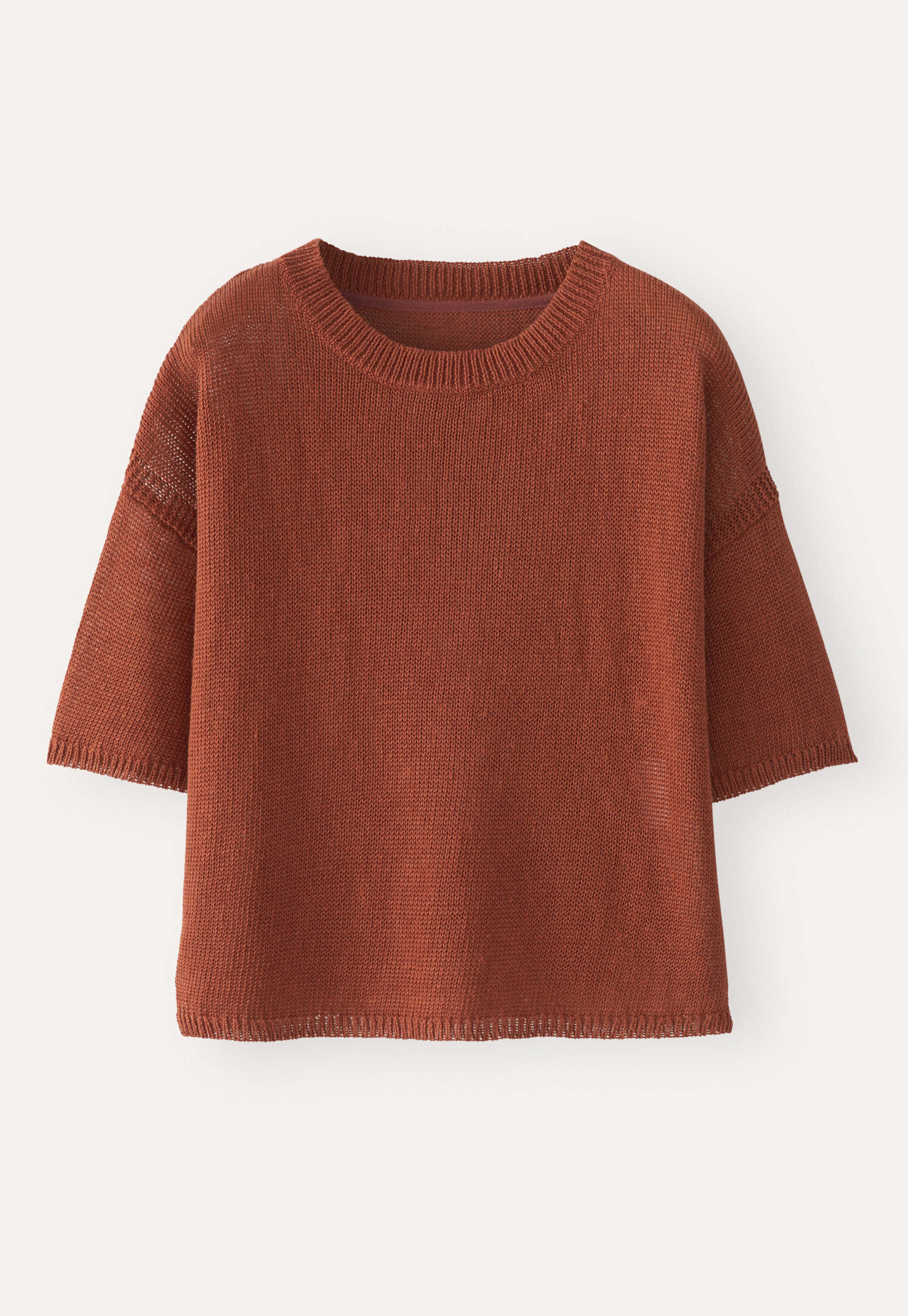 Short-sleeve sweater
