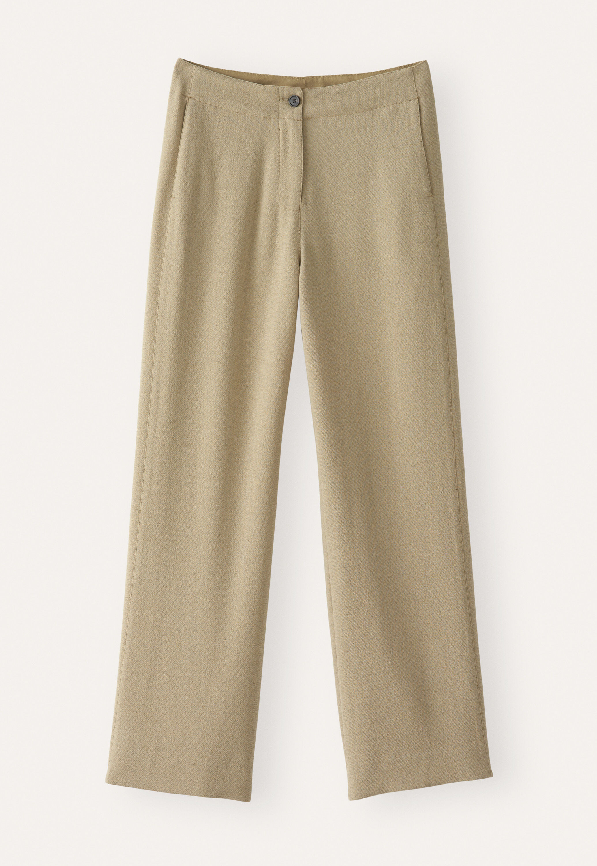 Soft tailored trousers, Pale taupe, large