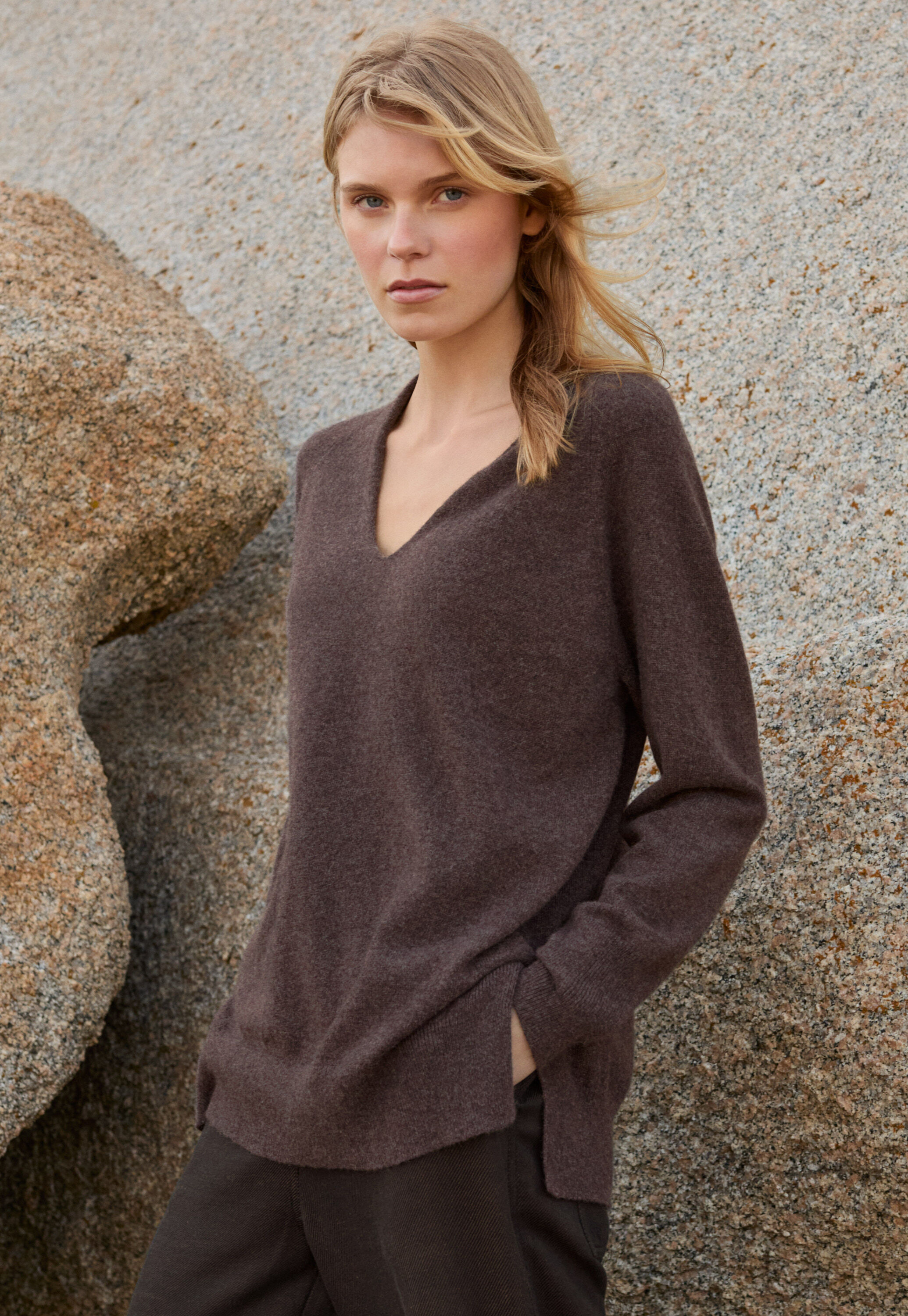 Edge-to-edge cardigan