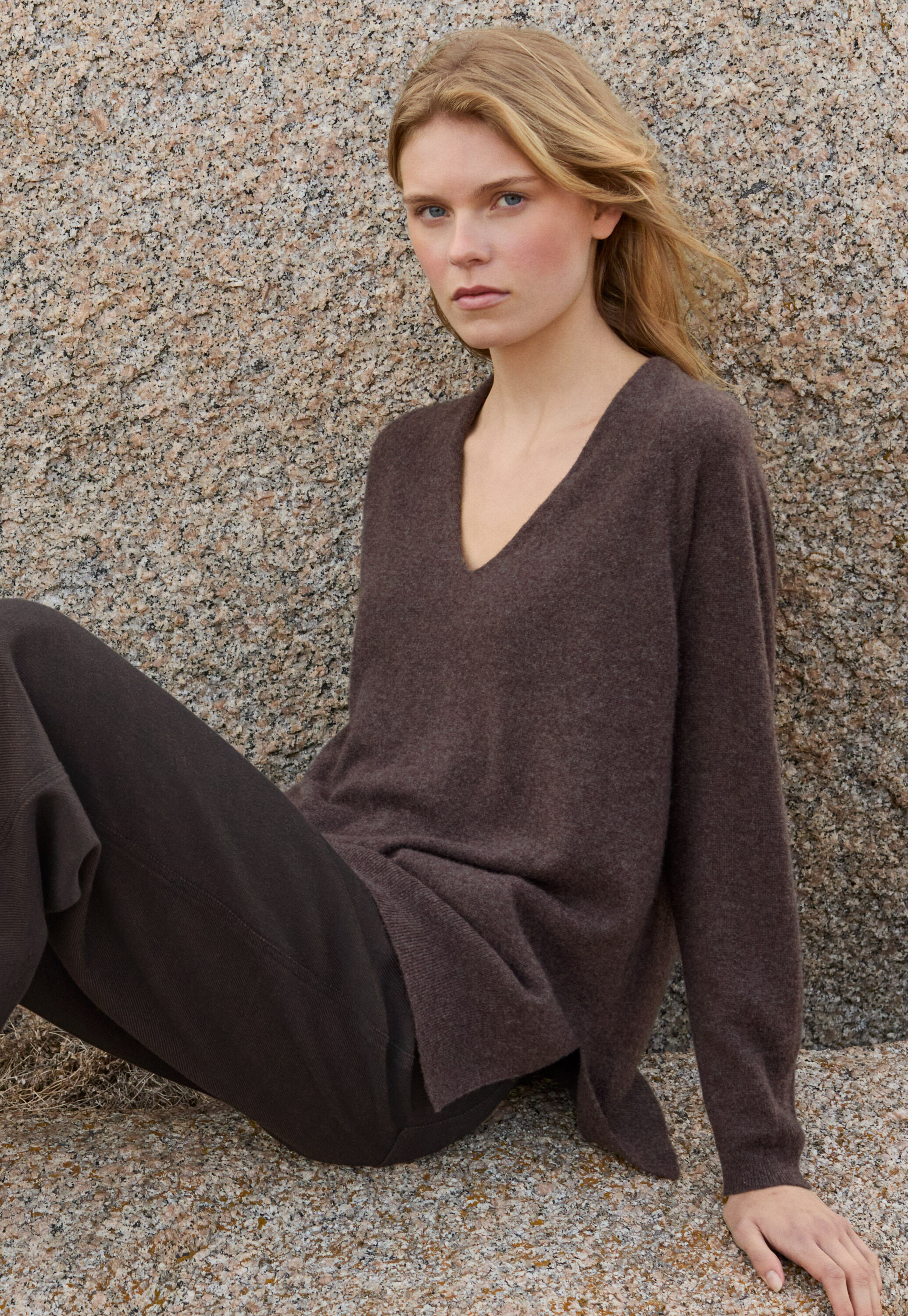 Peplum-detail dress