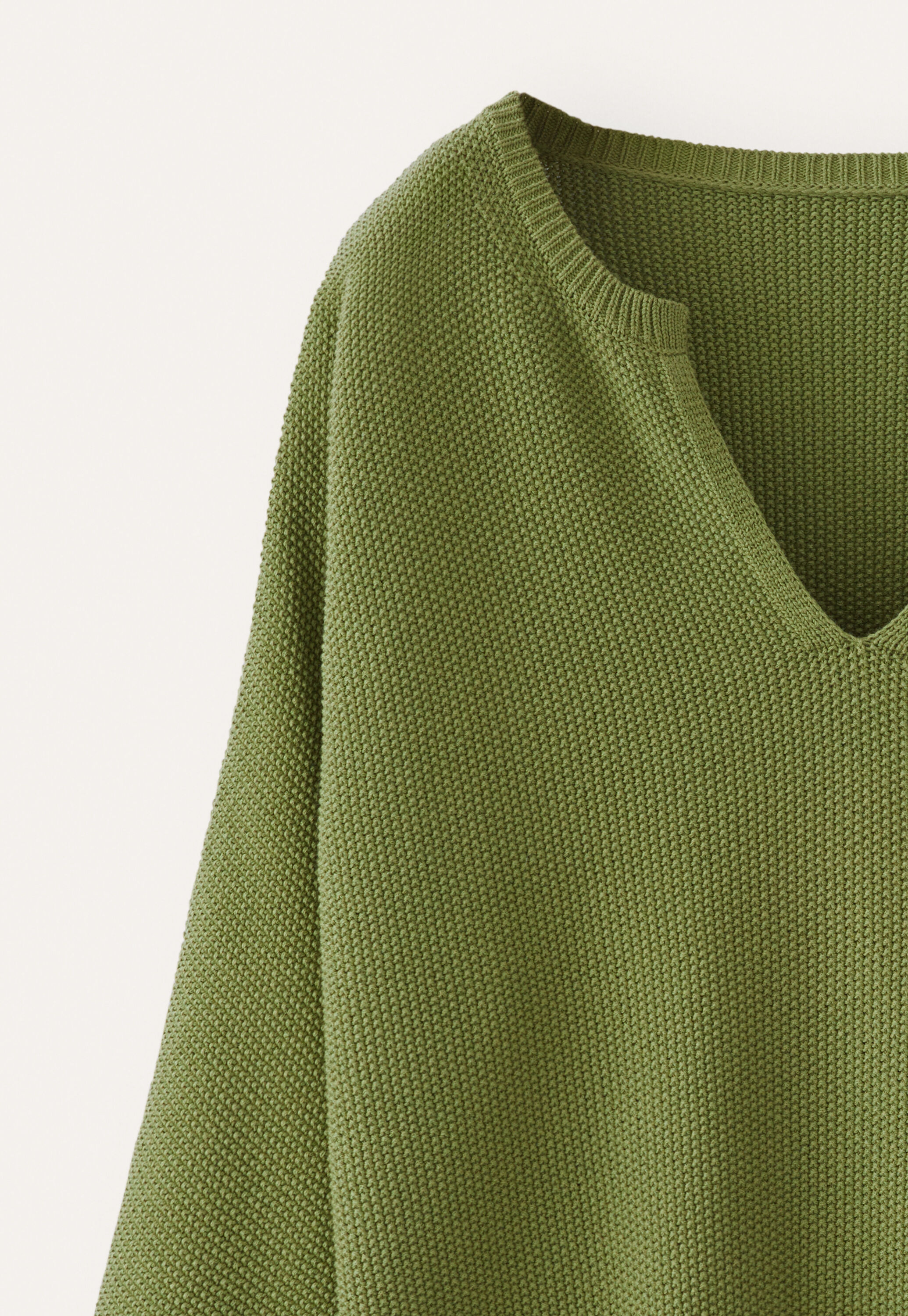 Notch-neck sweater