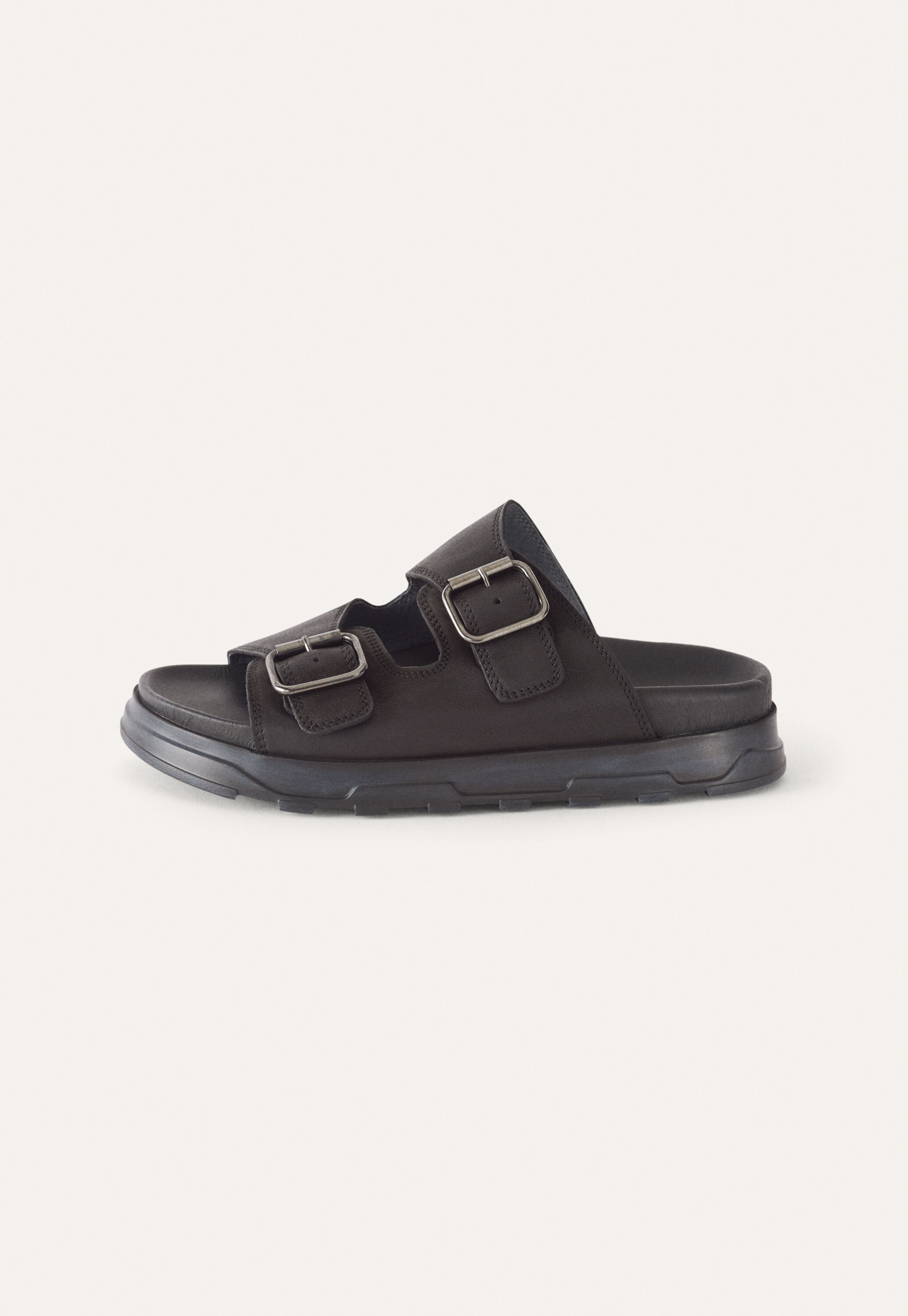 Chunky-buckle sandals