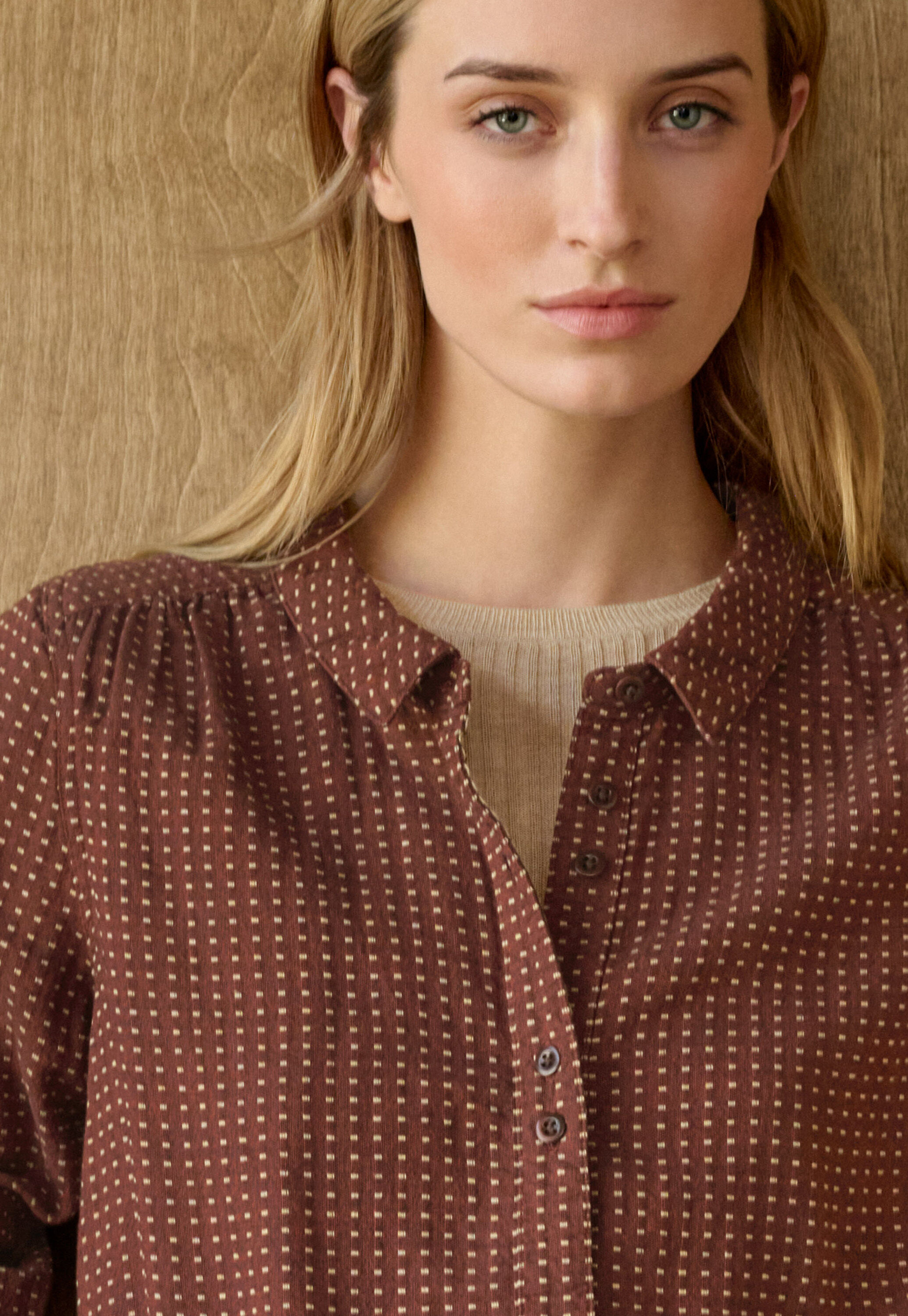 Peplum-detail dress