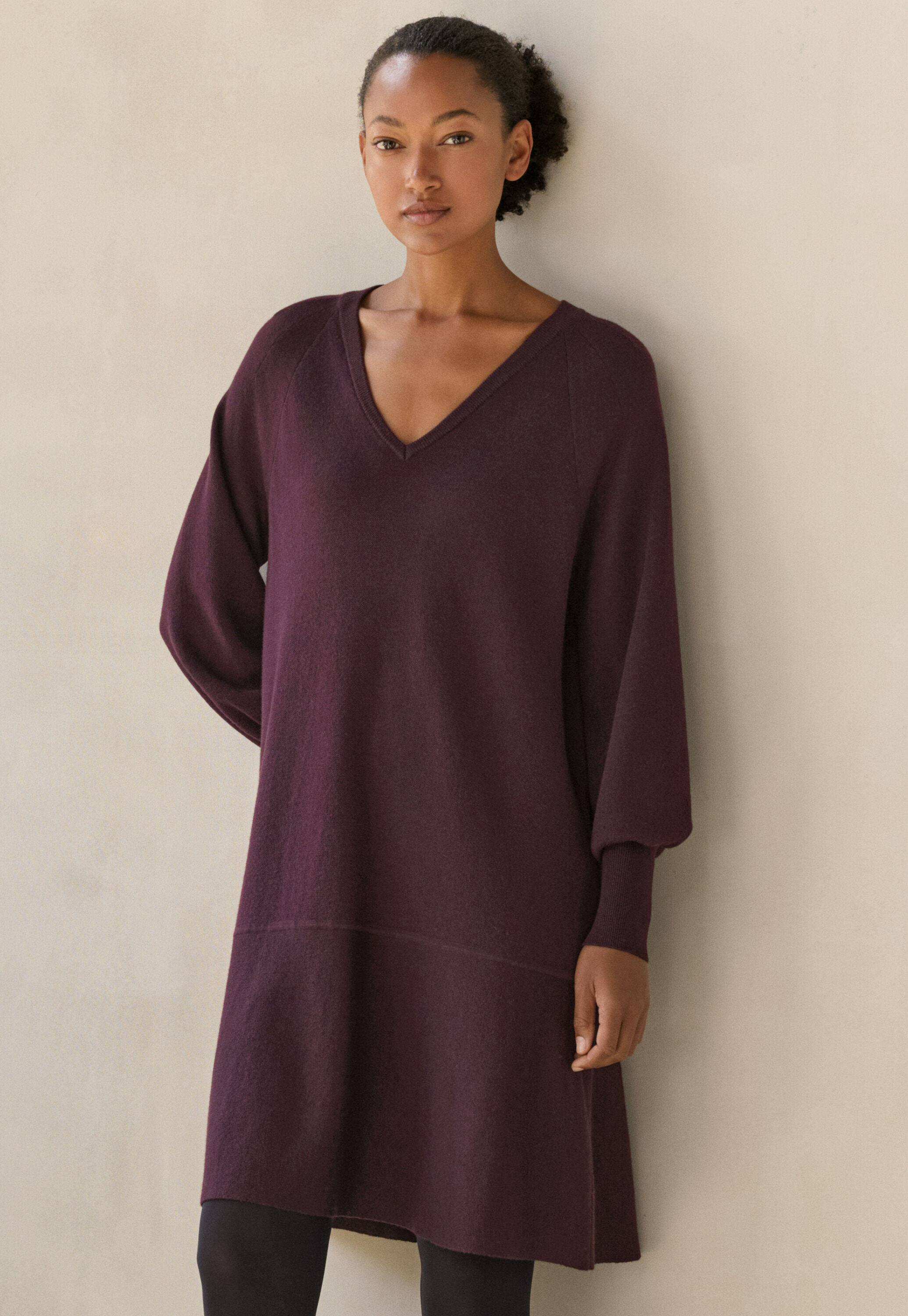 Edge-to-edge cardigan