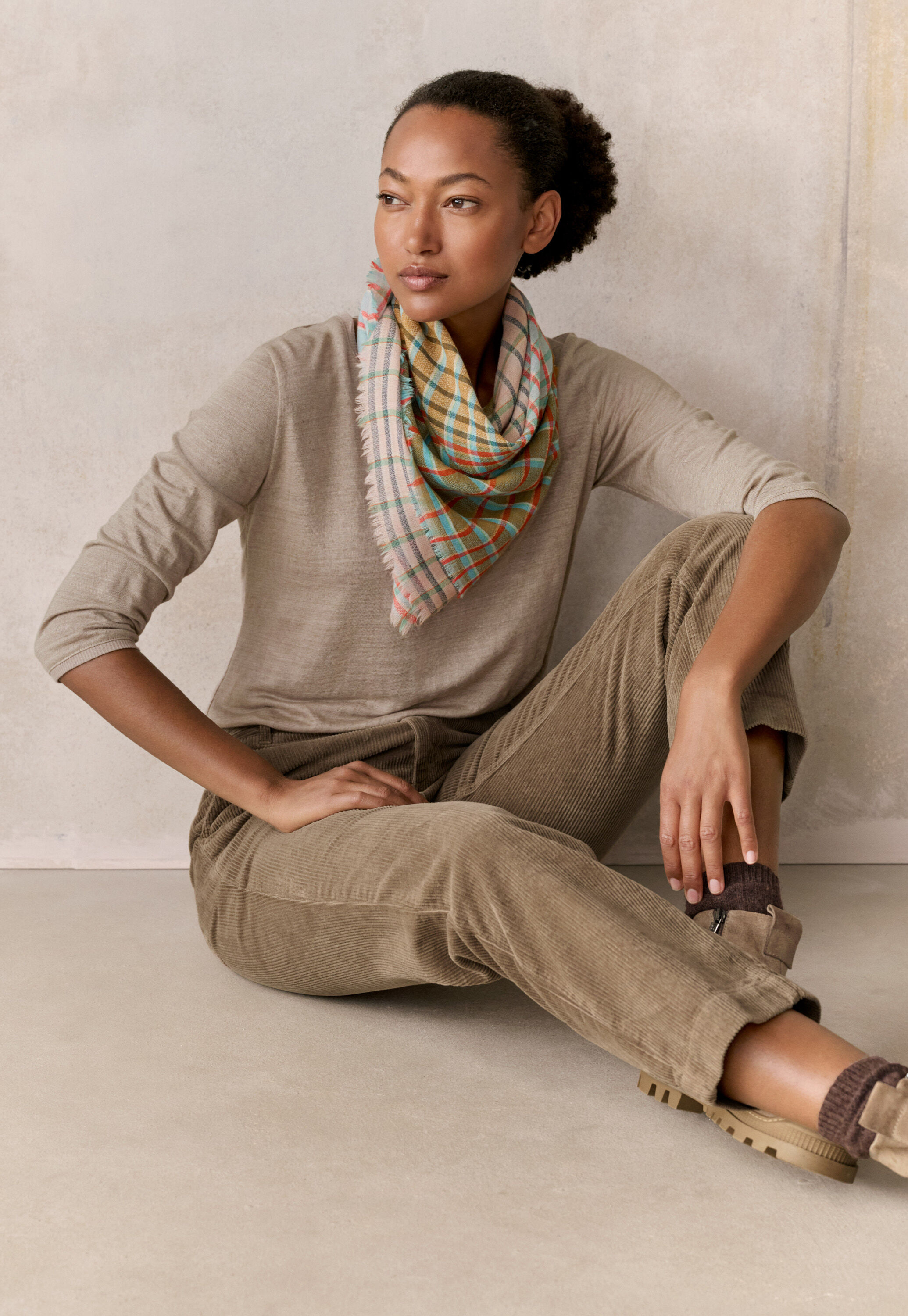 Edge-to-edge cardigan