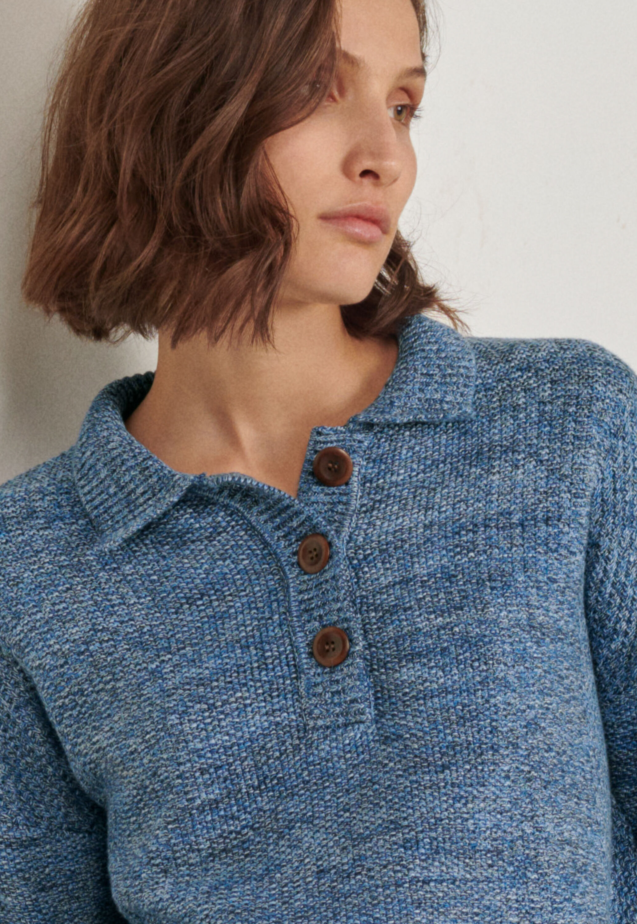 Collared sweater