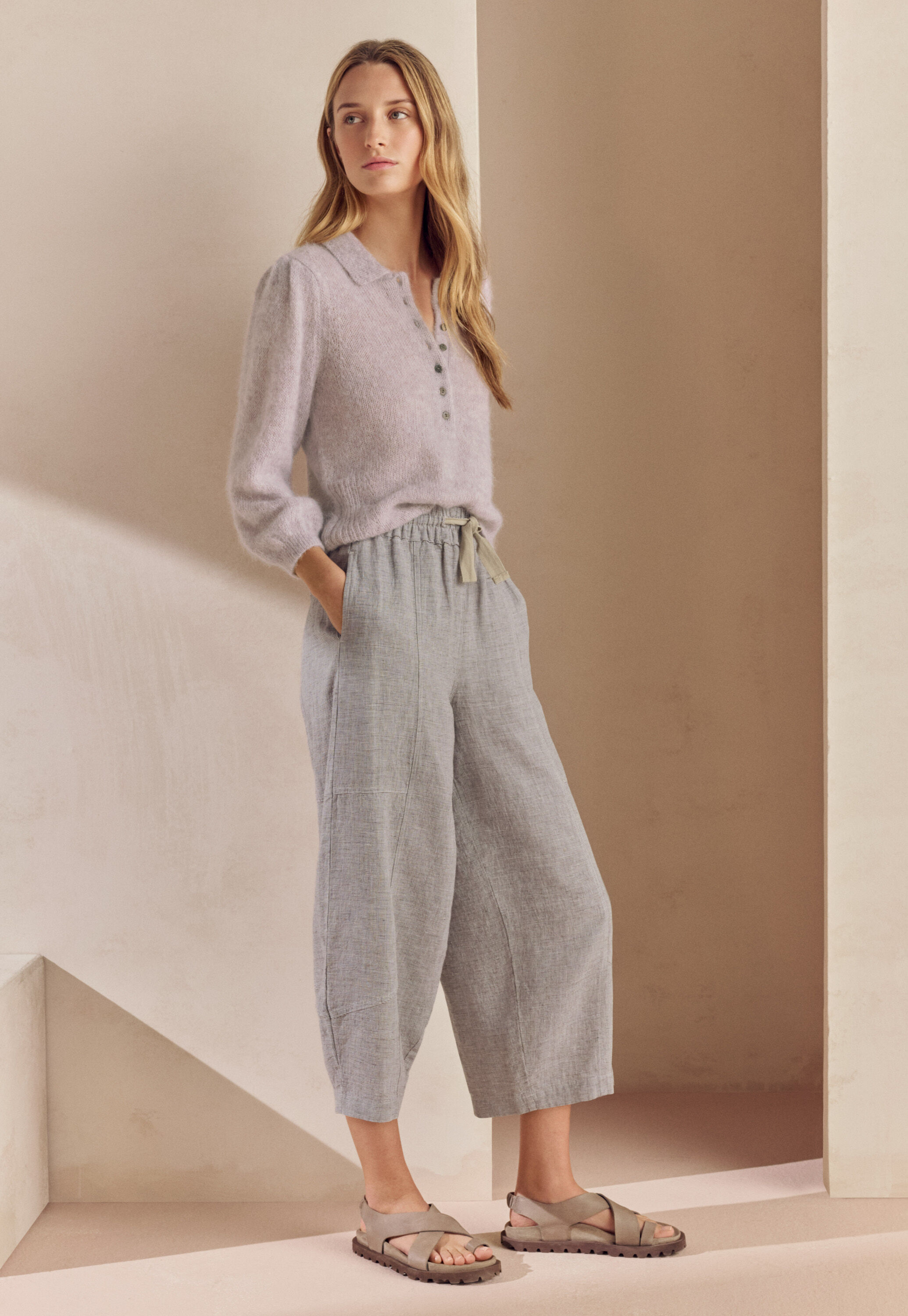 Collared sweater