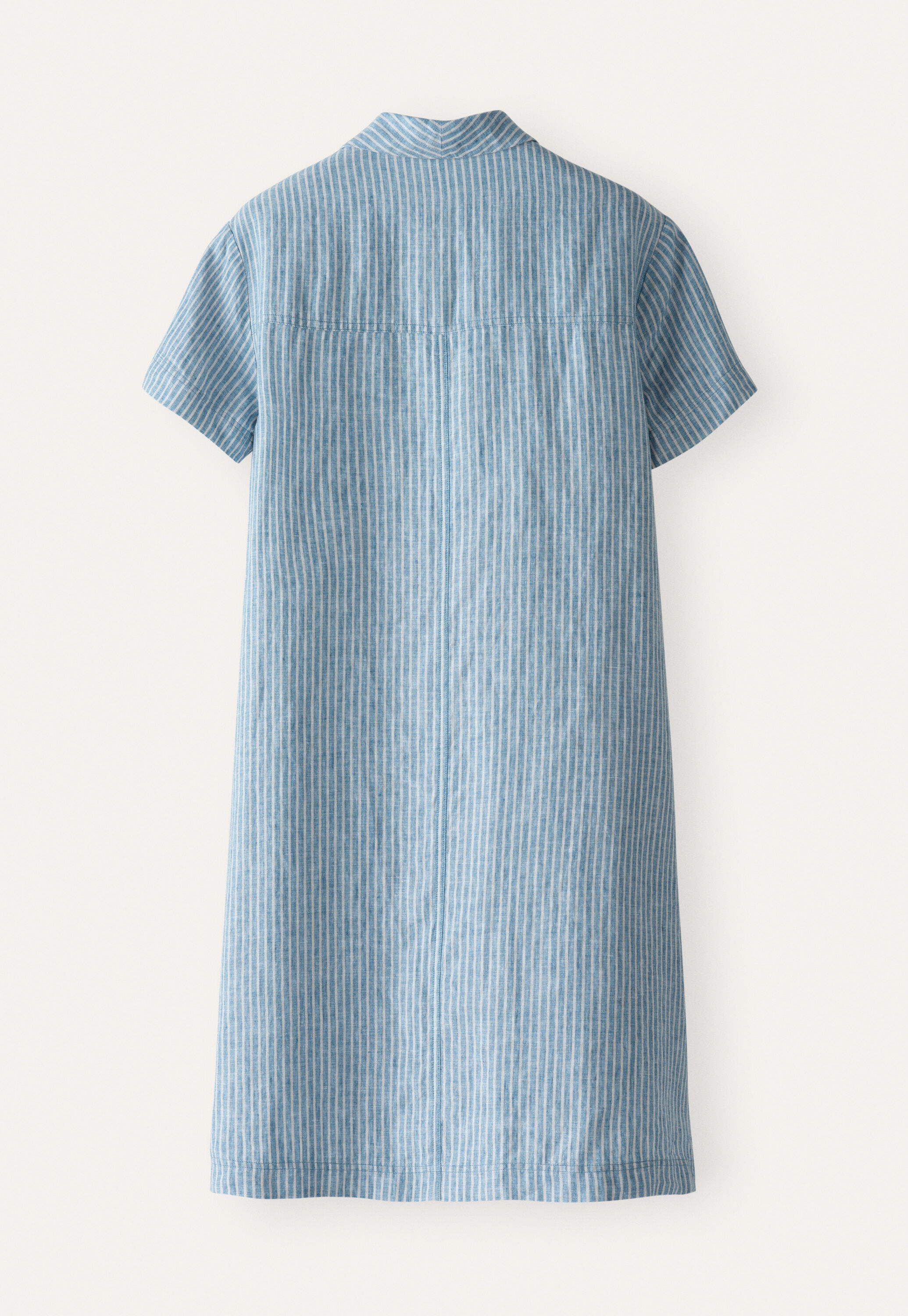 Striped A-line dress