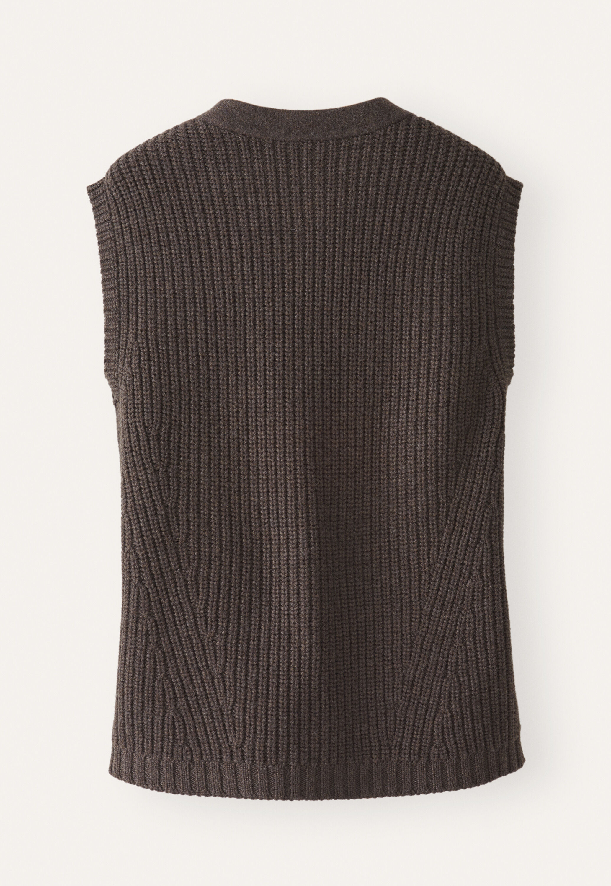Knitted gilet