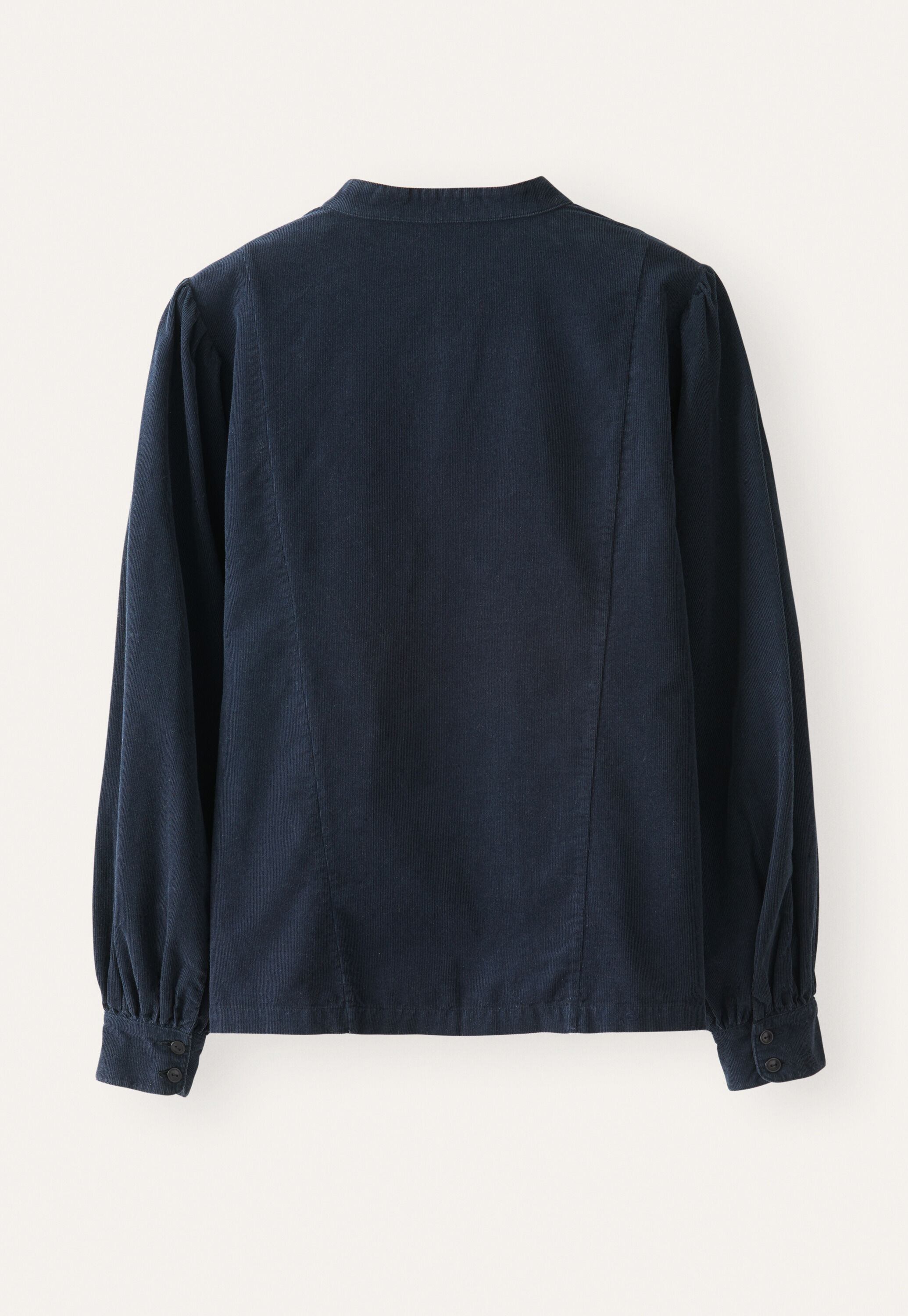 Gathered sleeve blouse