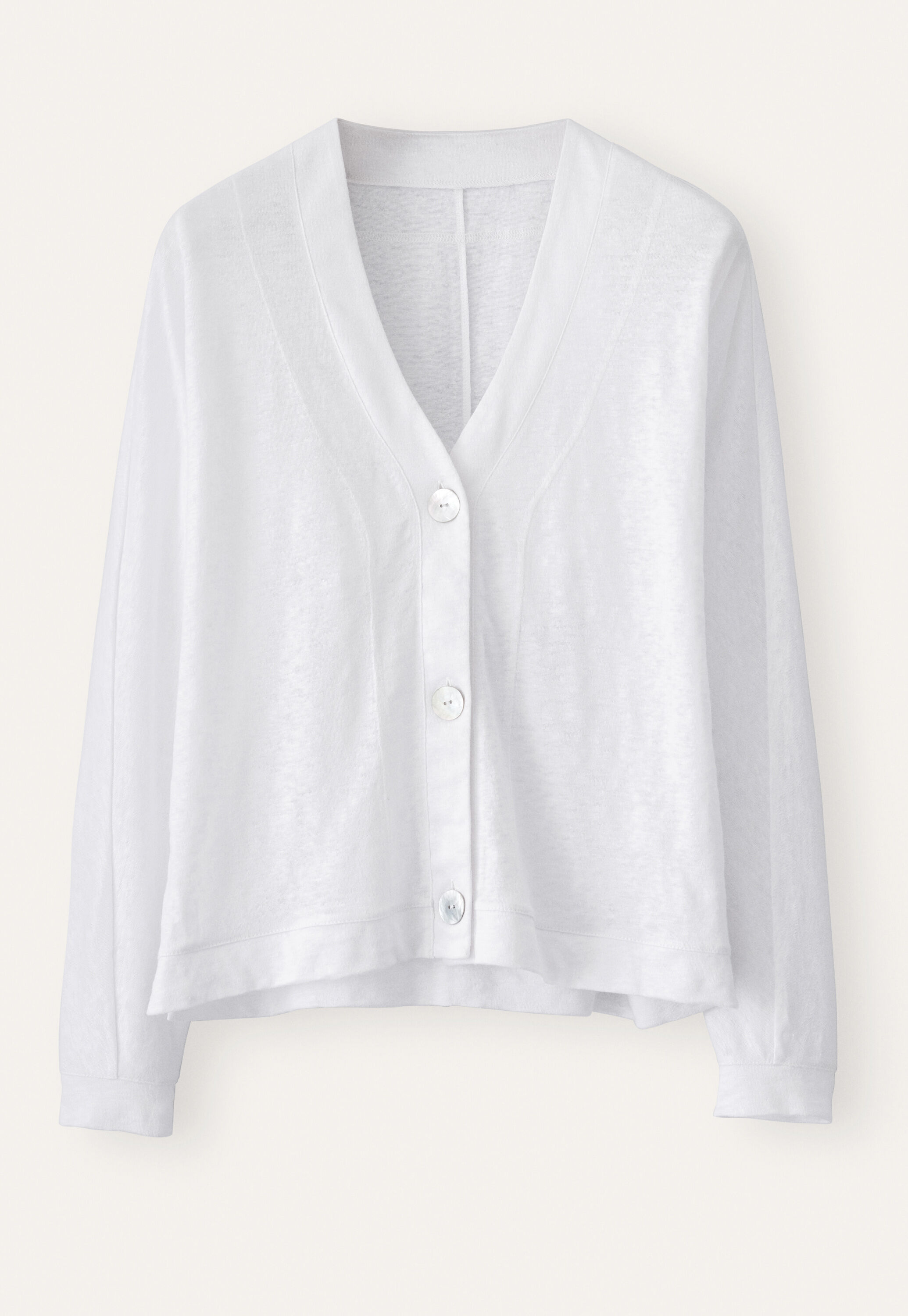 V-neck cardigan