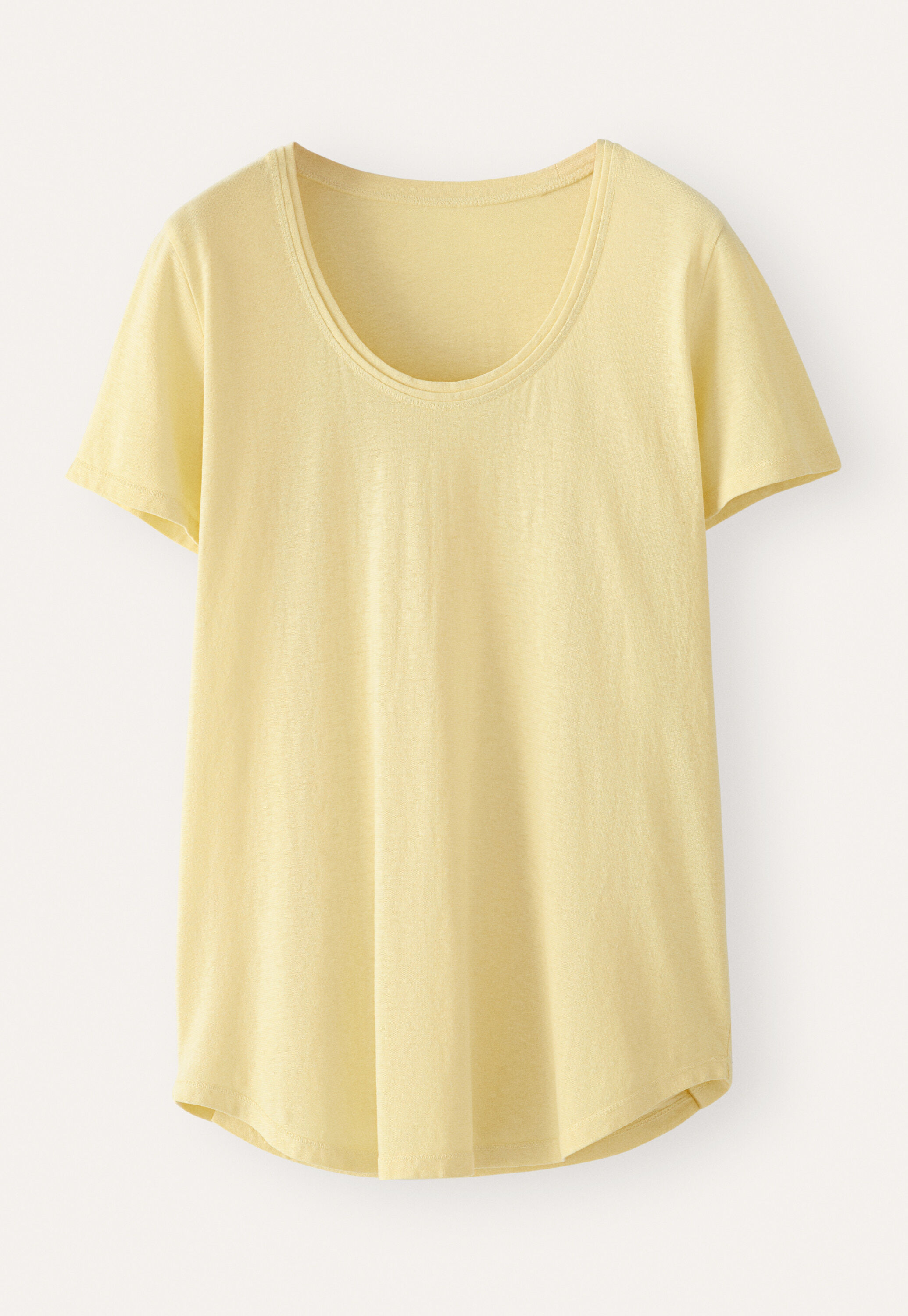 Scoop-neck T-shirt