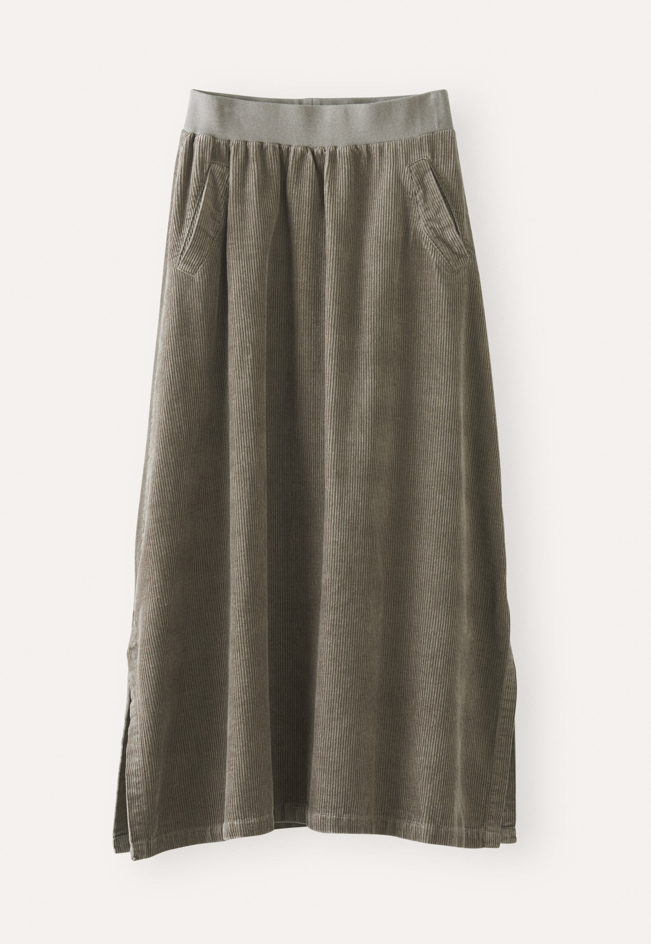 A-line cord skirt
