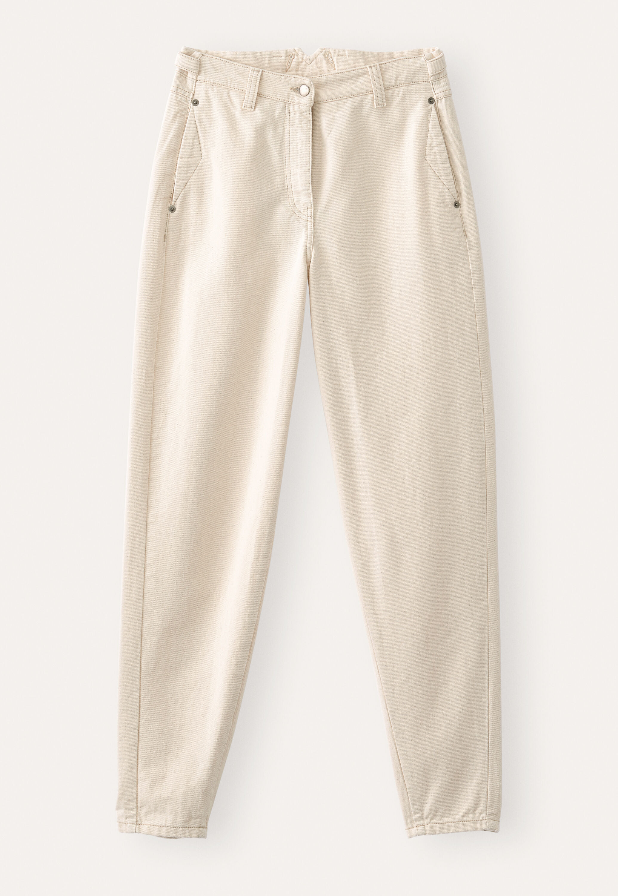 Un-dyed jeans