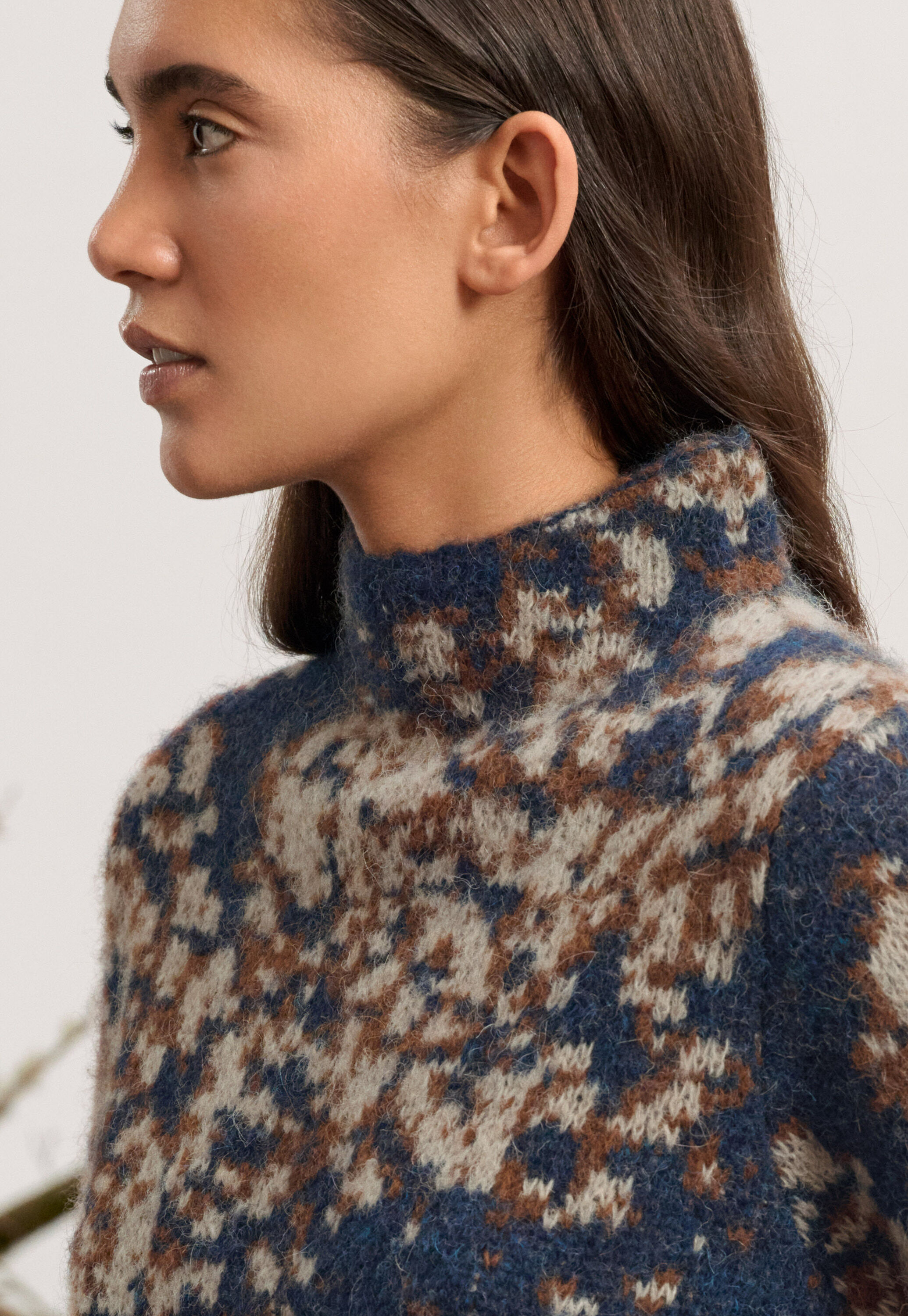 Jacquard sweater