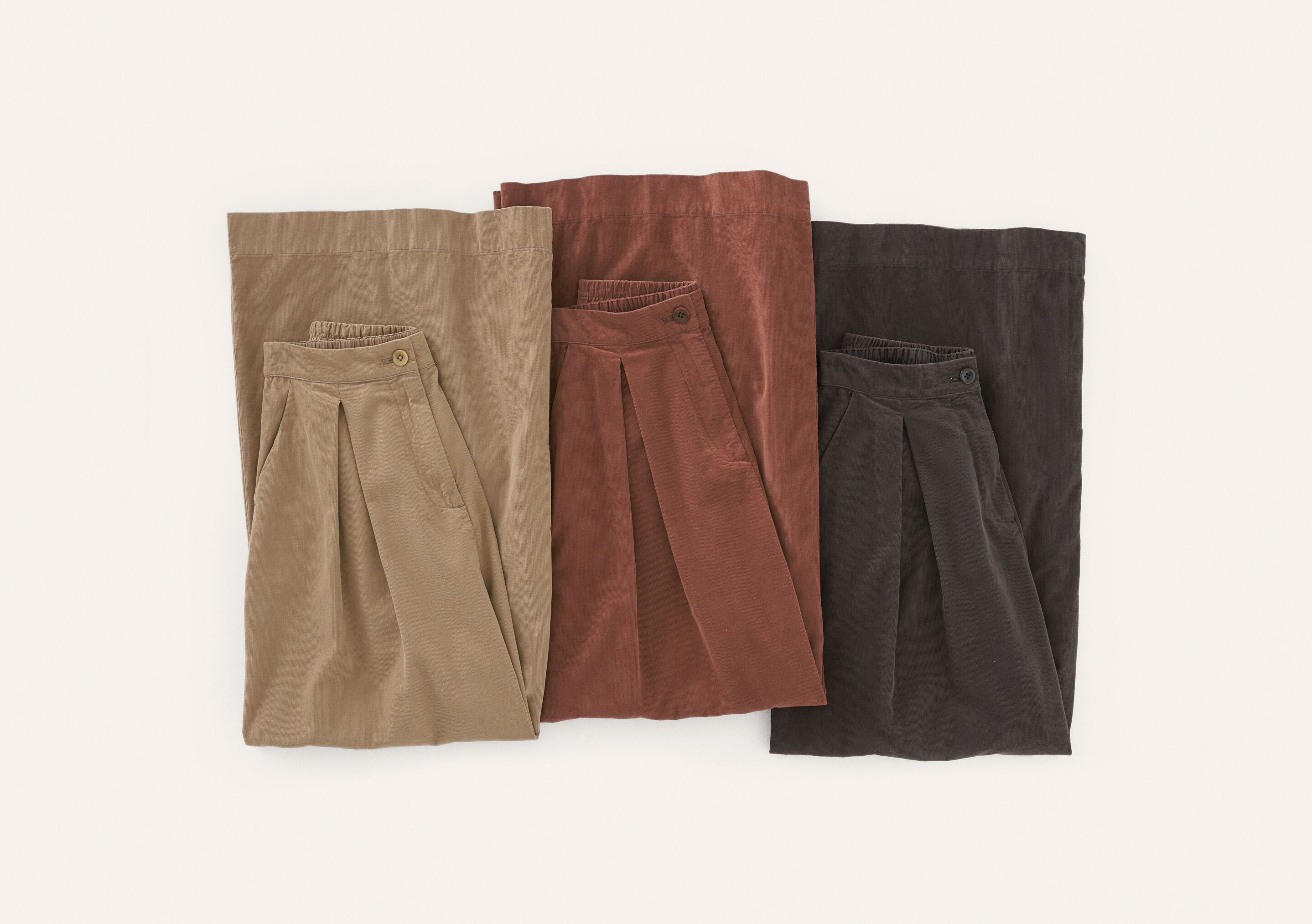 Pleat-front trousers