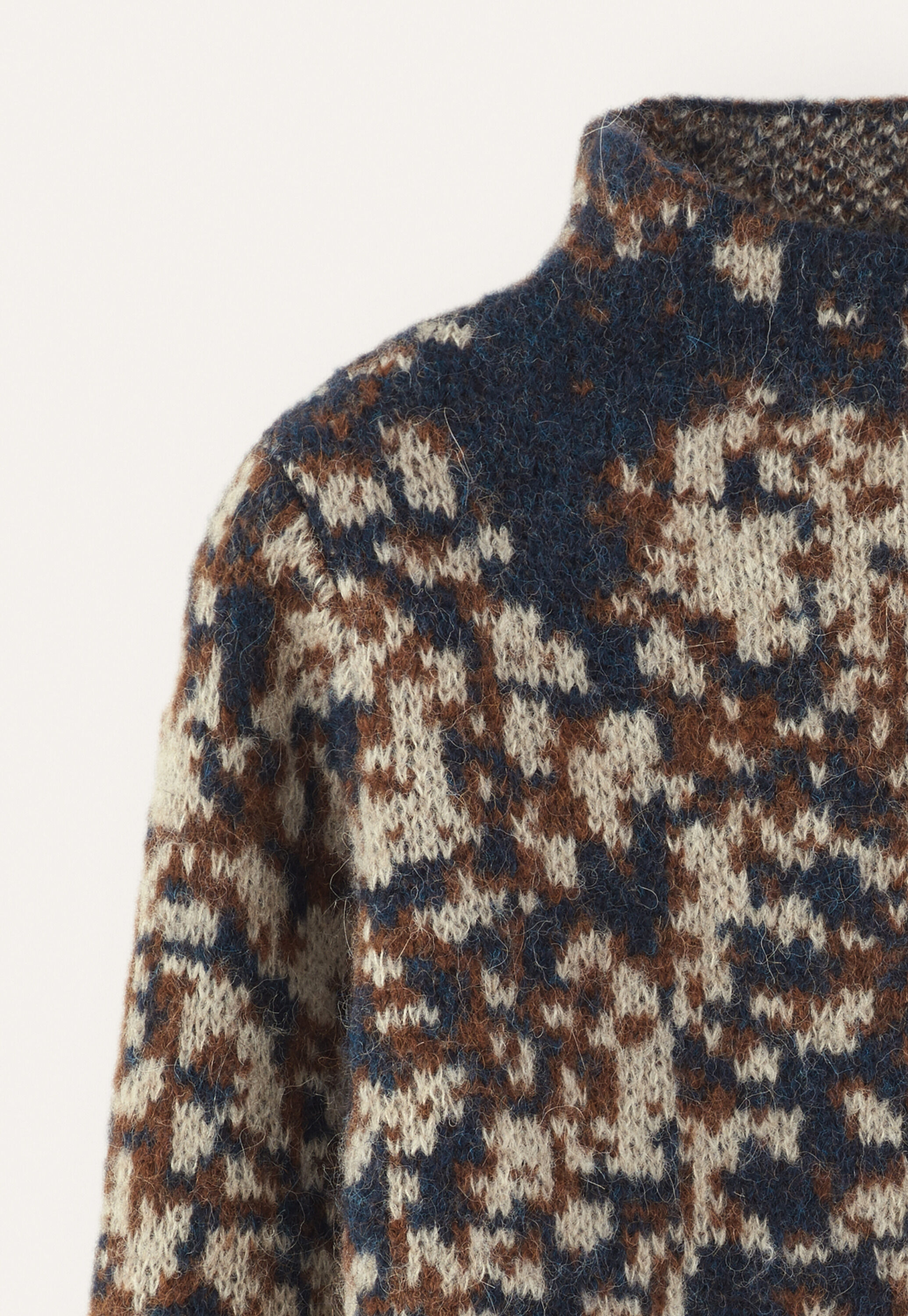 Jacquard sweater
