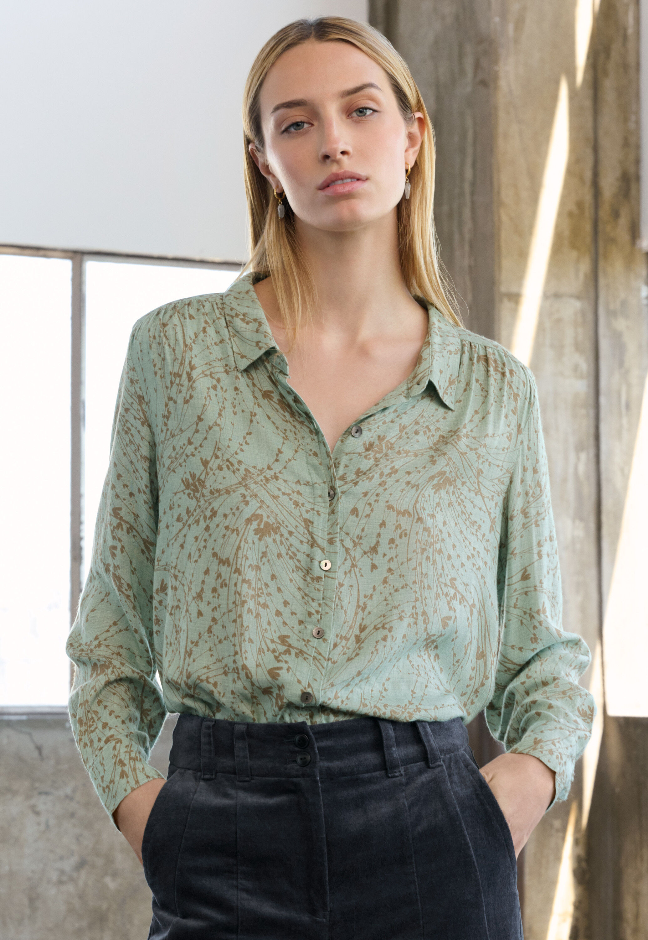 Printed blouse
