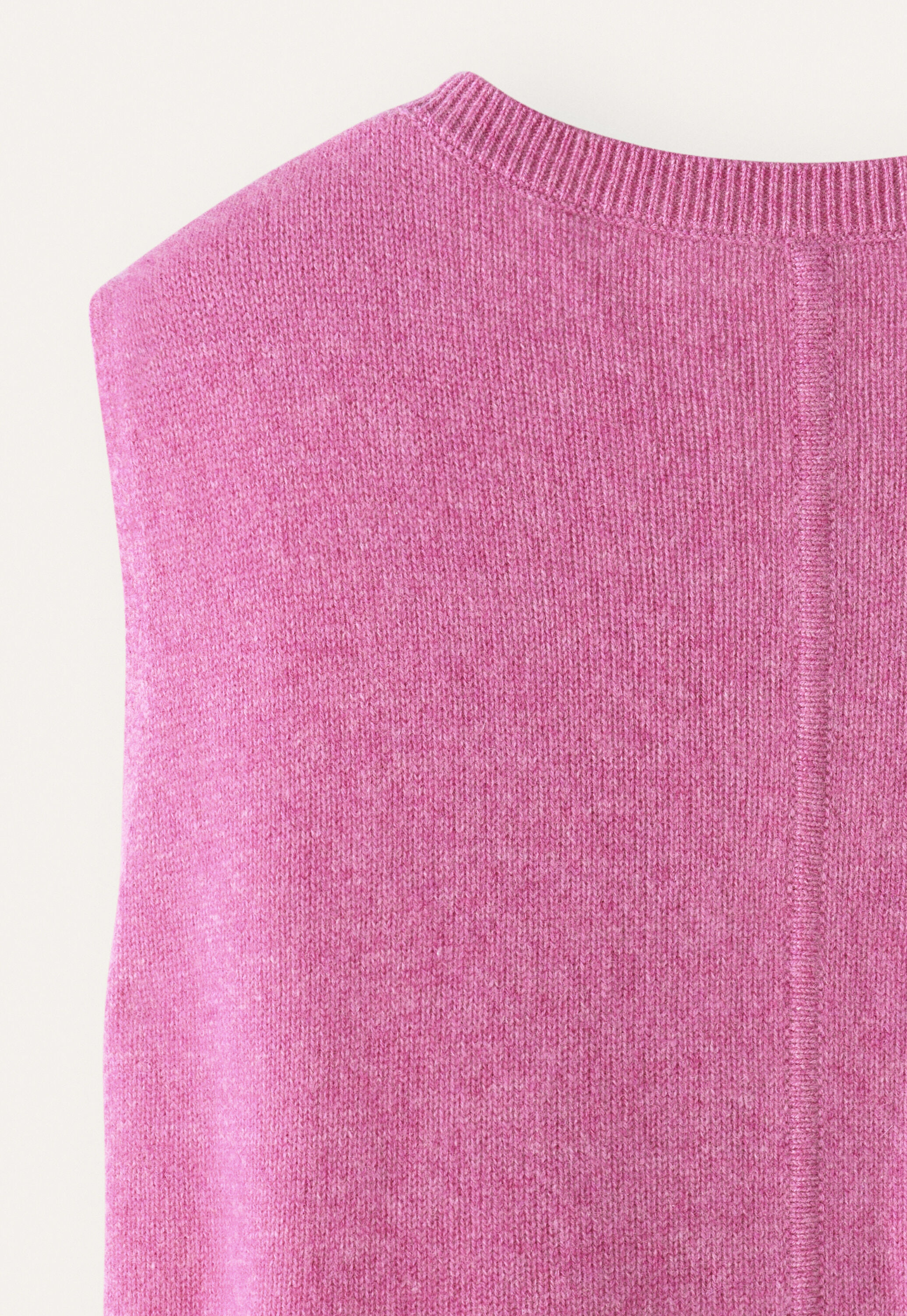 Sleeveless sweater